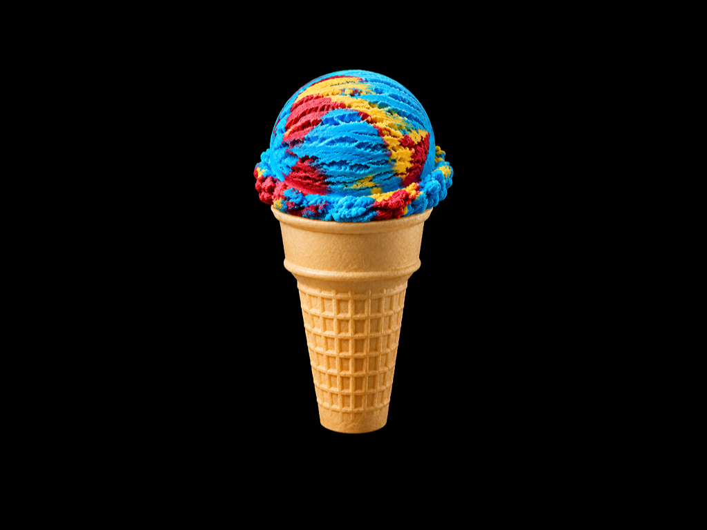 ICE CREAM CONE.