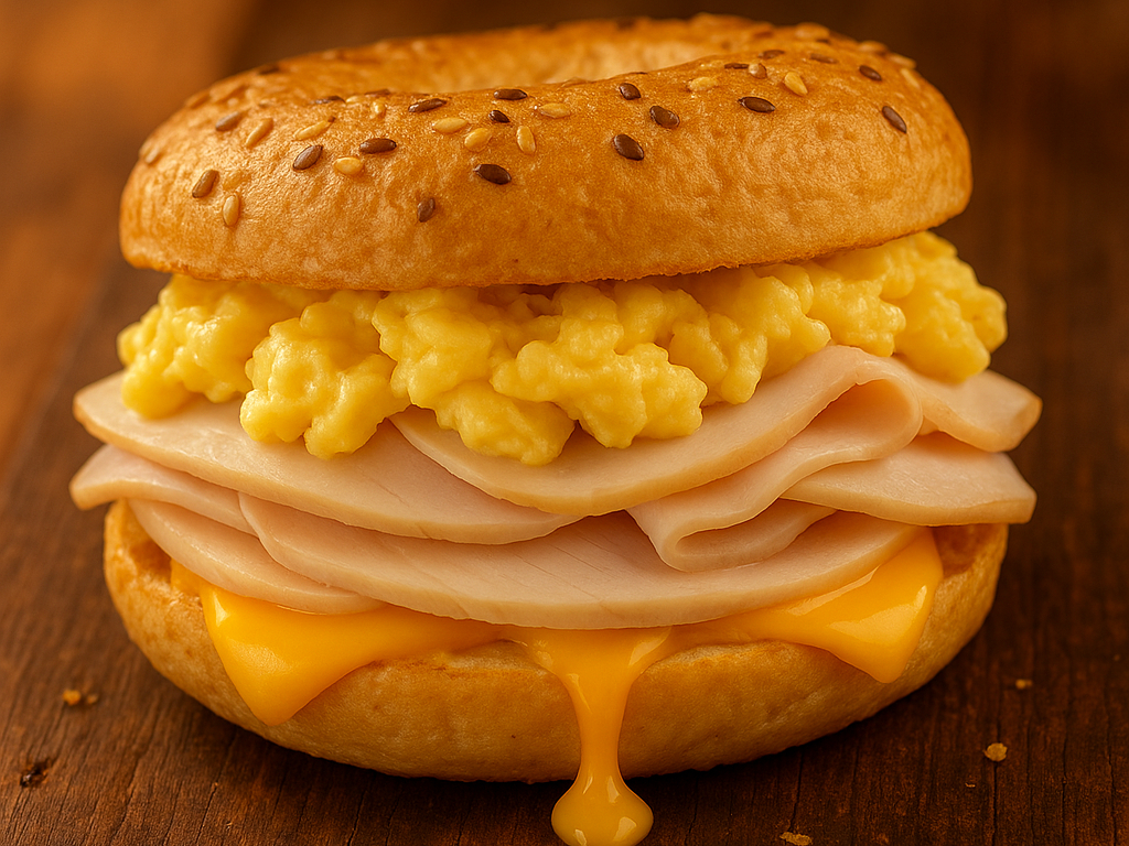 Turkey, Egg & Cheese