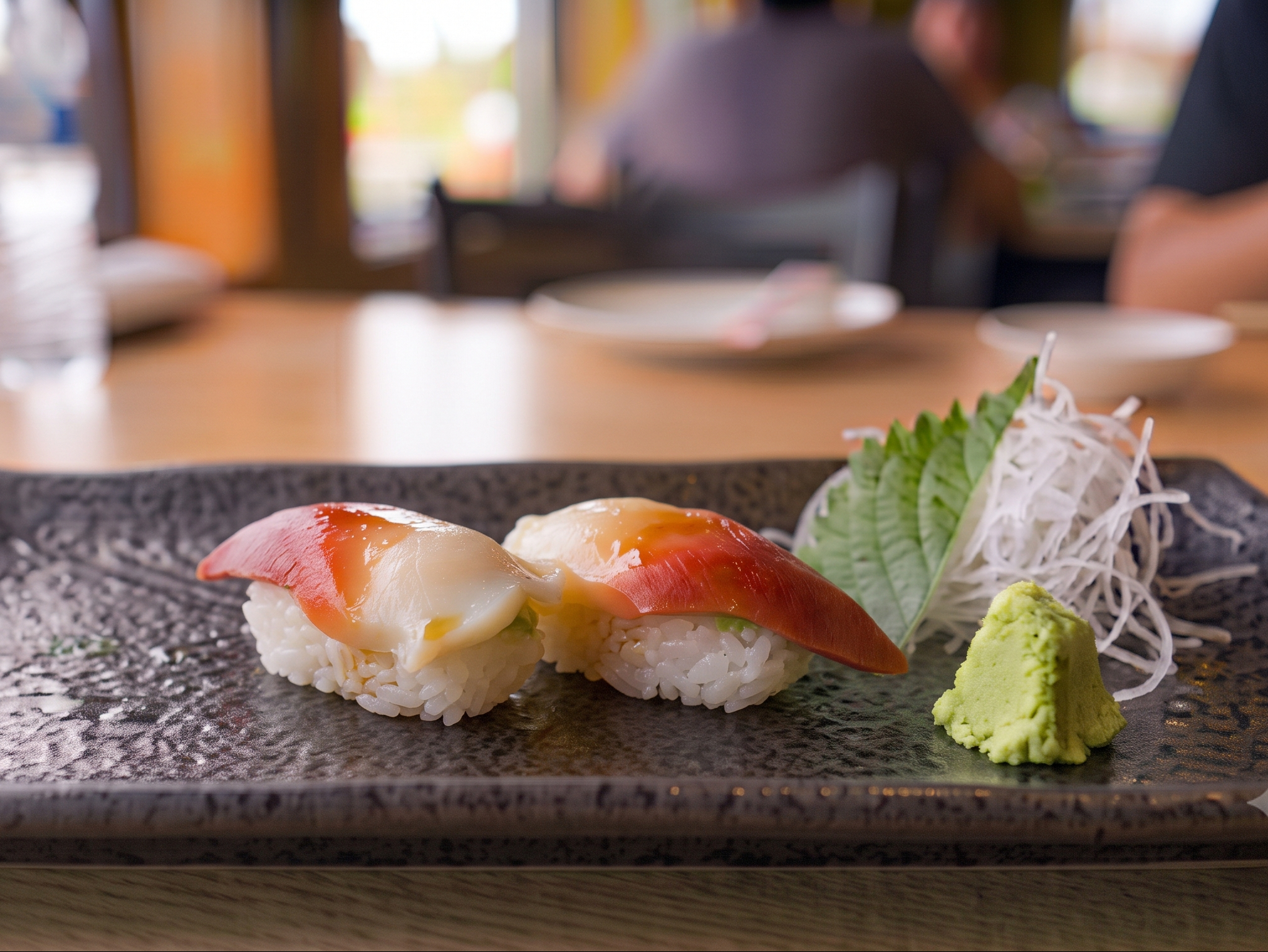Hokkigai Sushi 2pc.