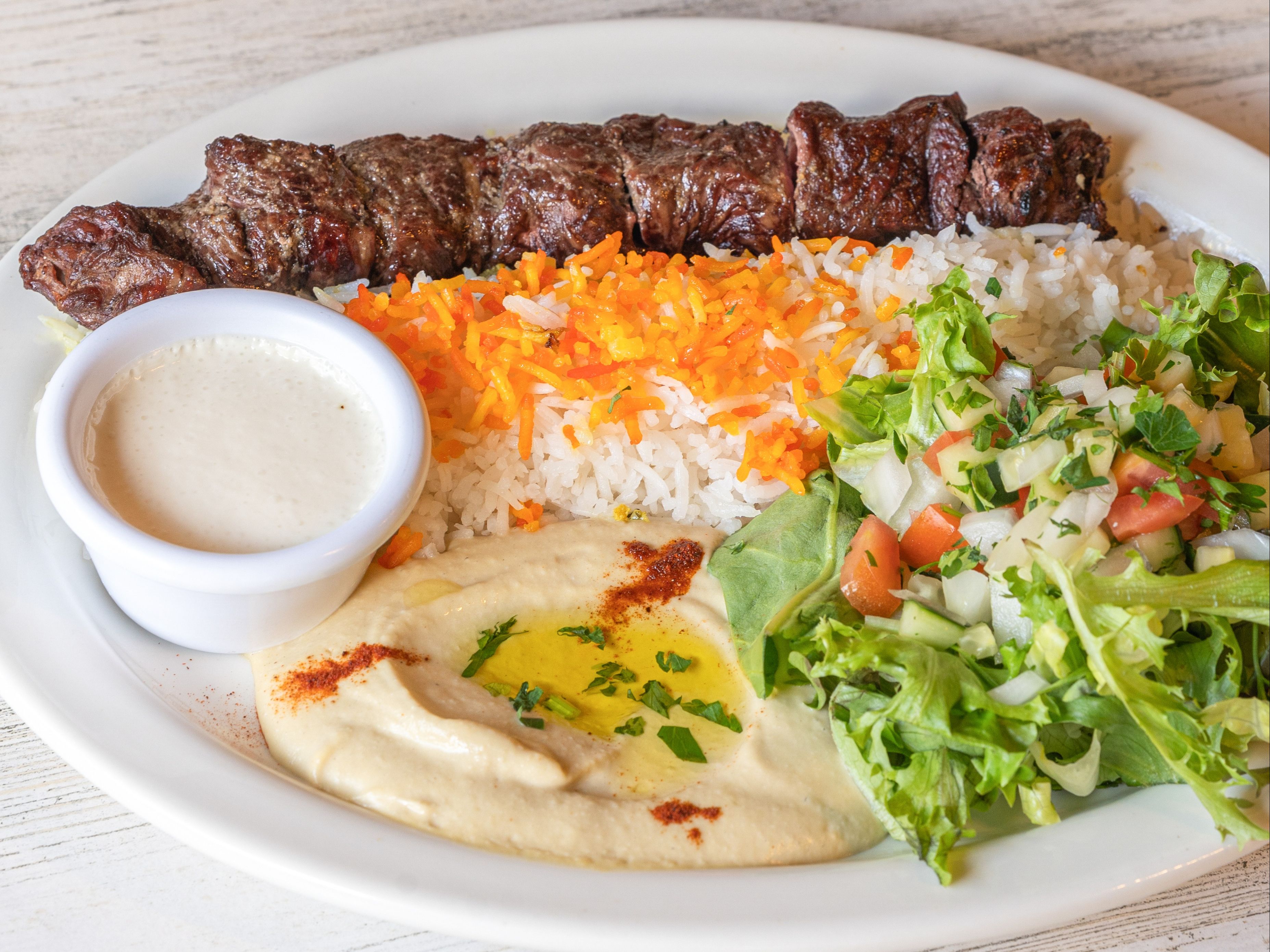 Beef Kabob.