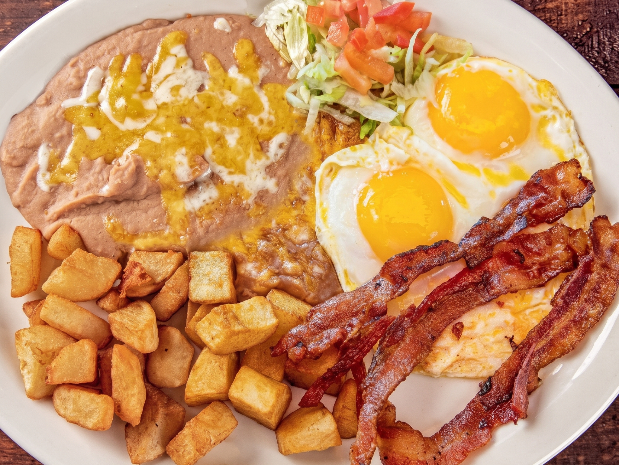 Bacon & Eggs Plate
