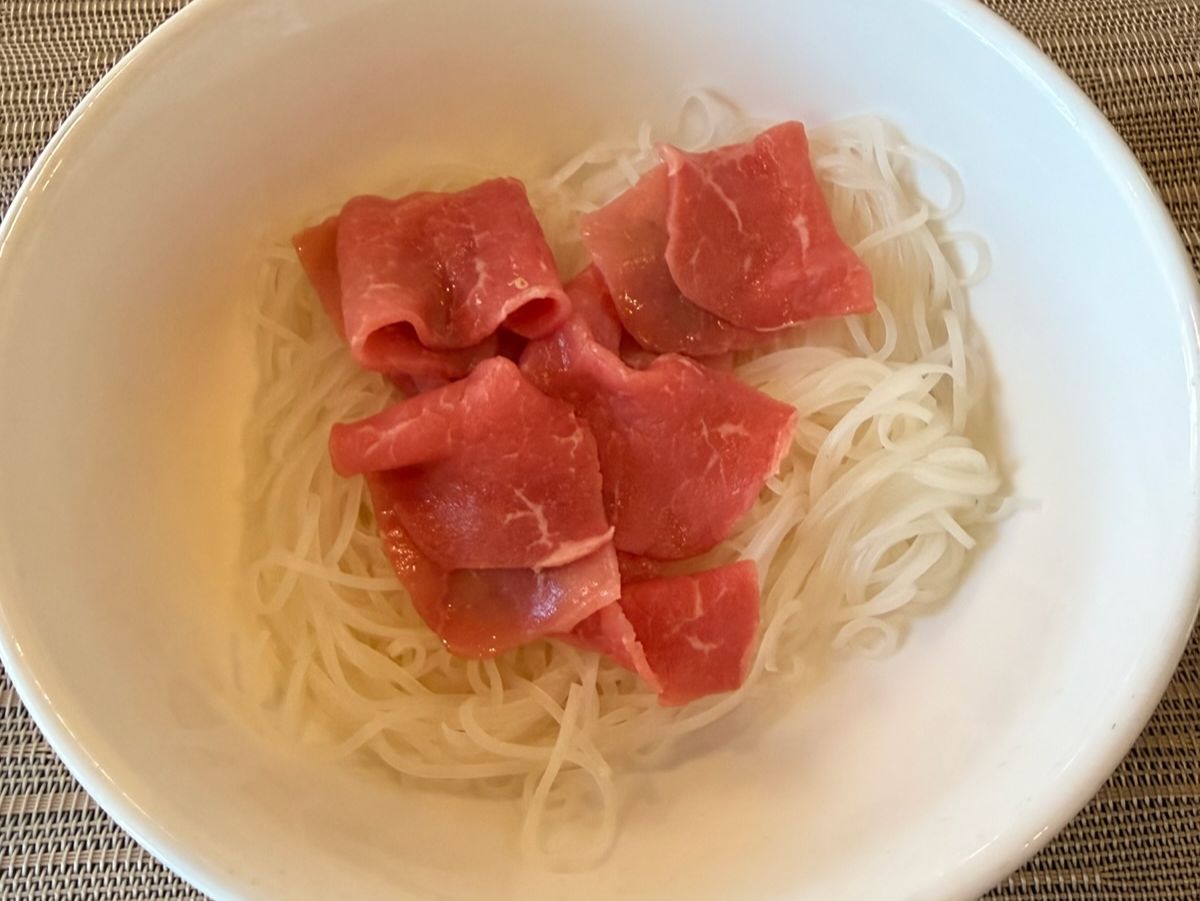 P33. Kid's Pho Steak.