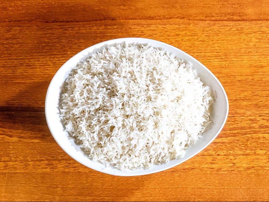 Plain Rice.