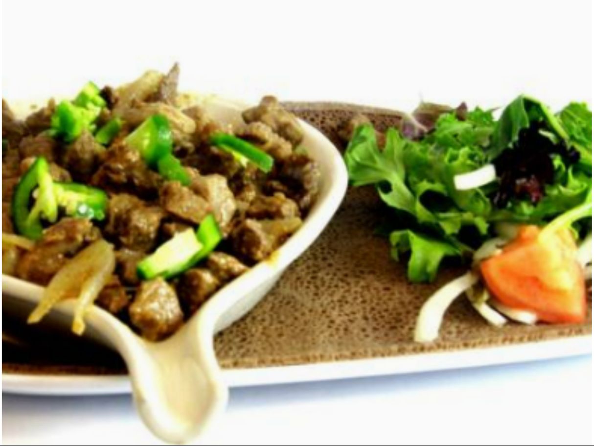 Lamb Tibs(የበግ ጥብስ).