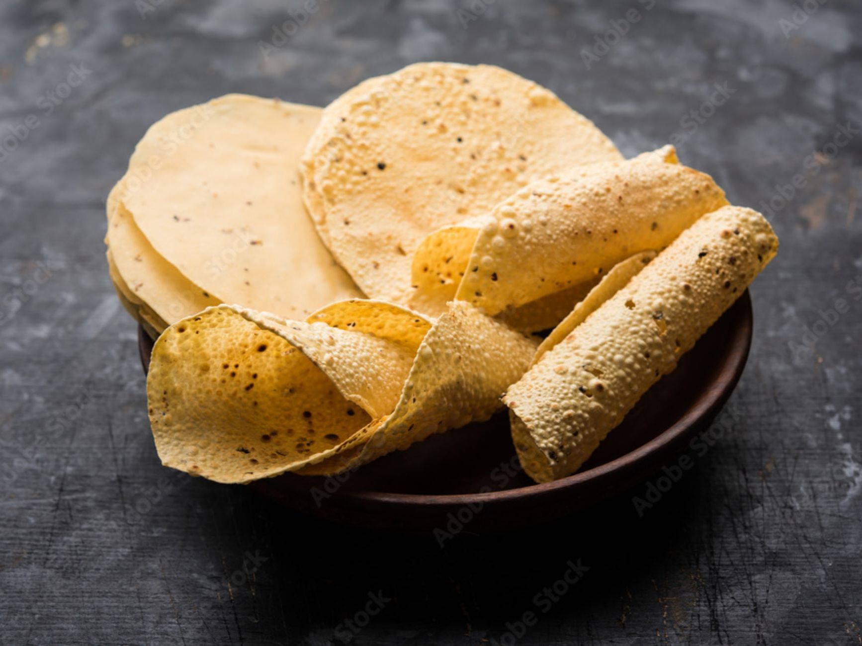 Papadum.