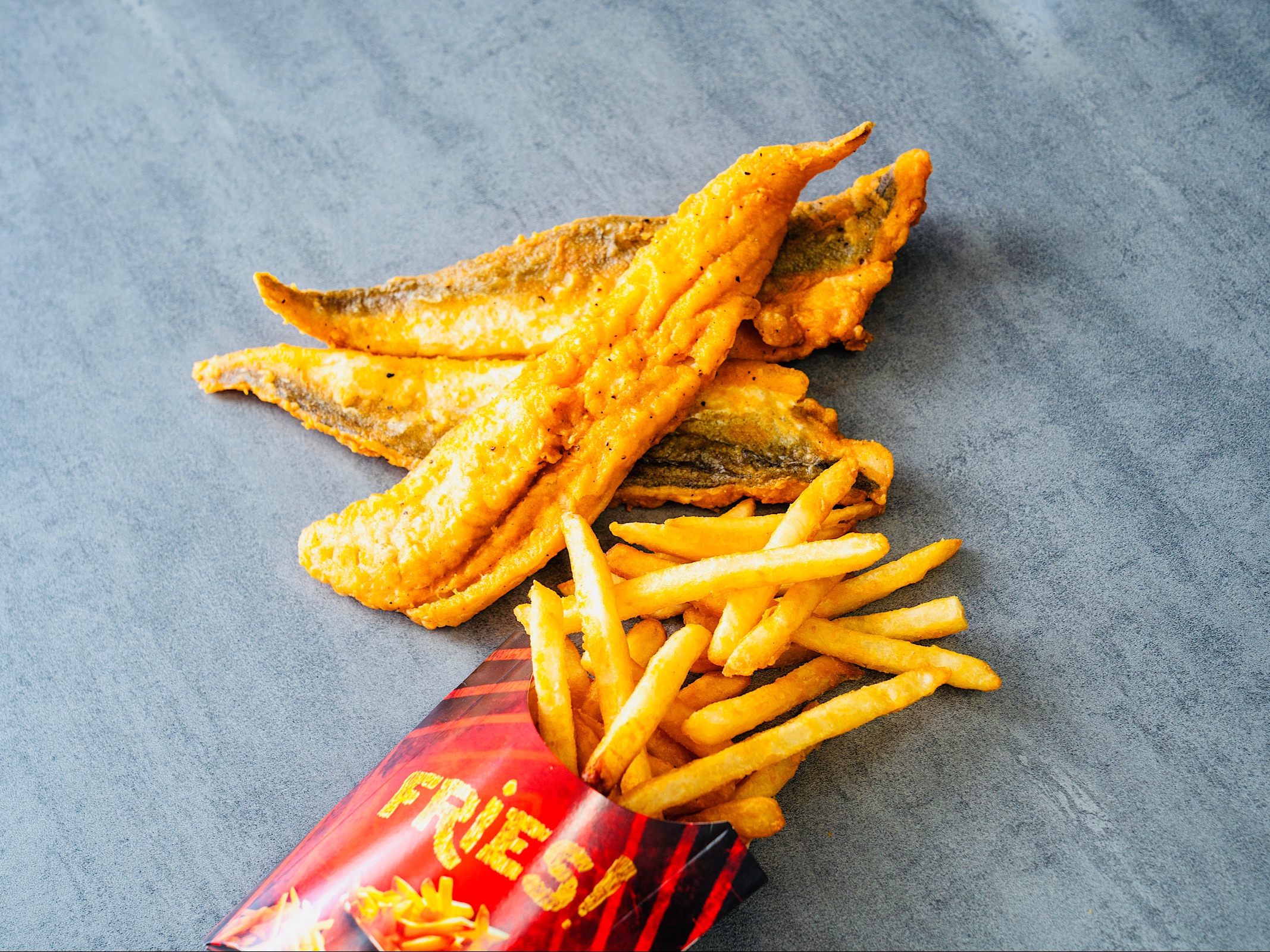 8 Whiting Fish & 2 Sides.