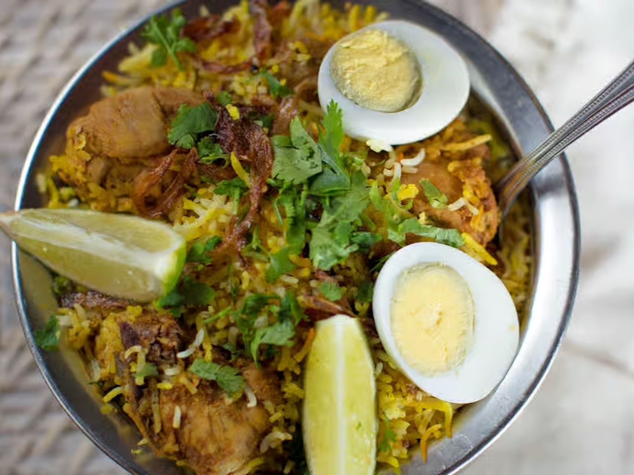 Hyd Chicken Dum Biryani(Bone-In) (Single).