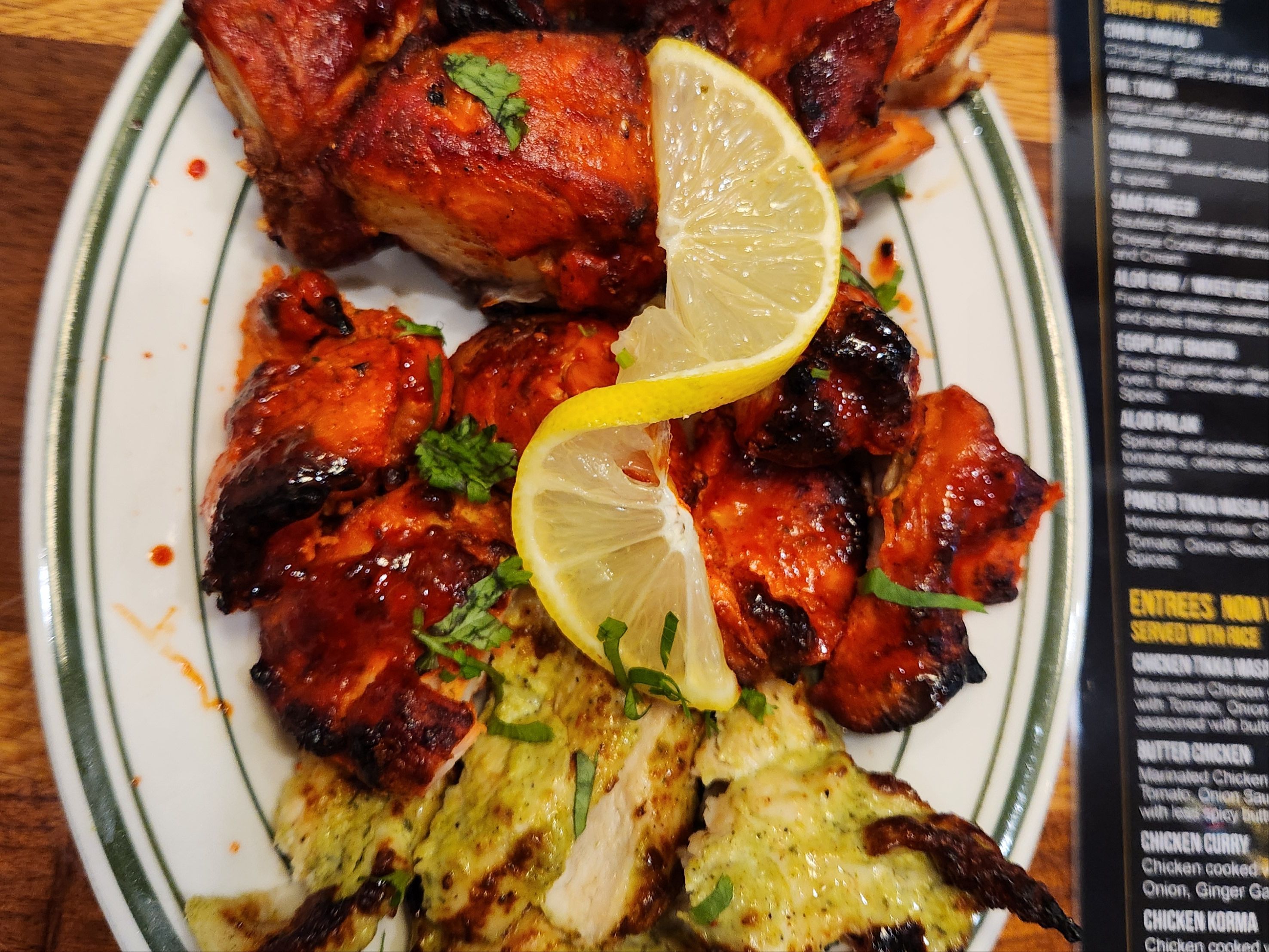 Mixed Tandoori Platter.
