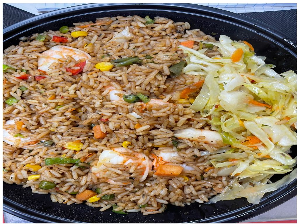 Shrimp Fry rice 1/2 Pan..