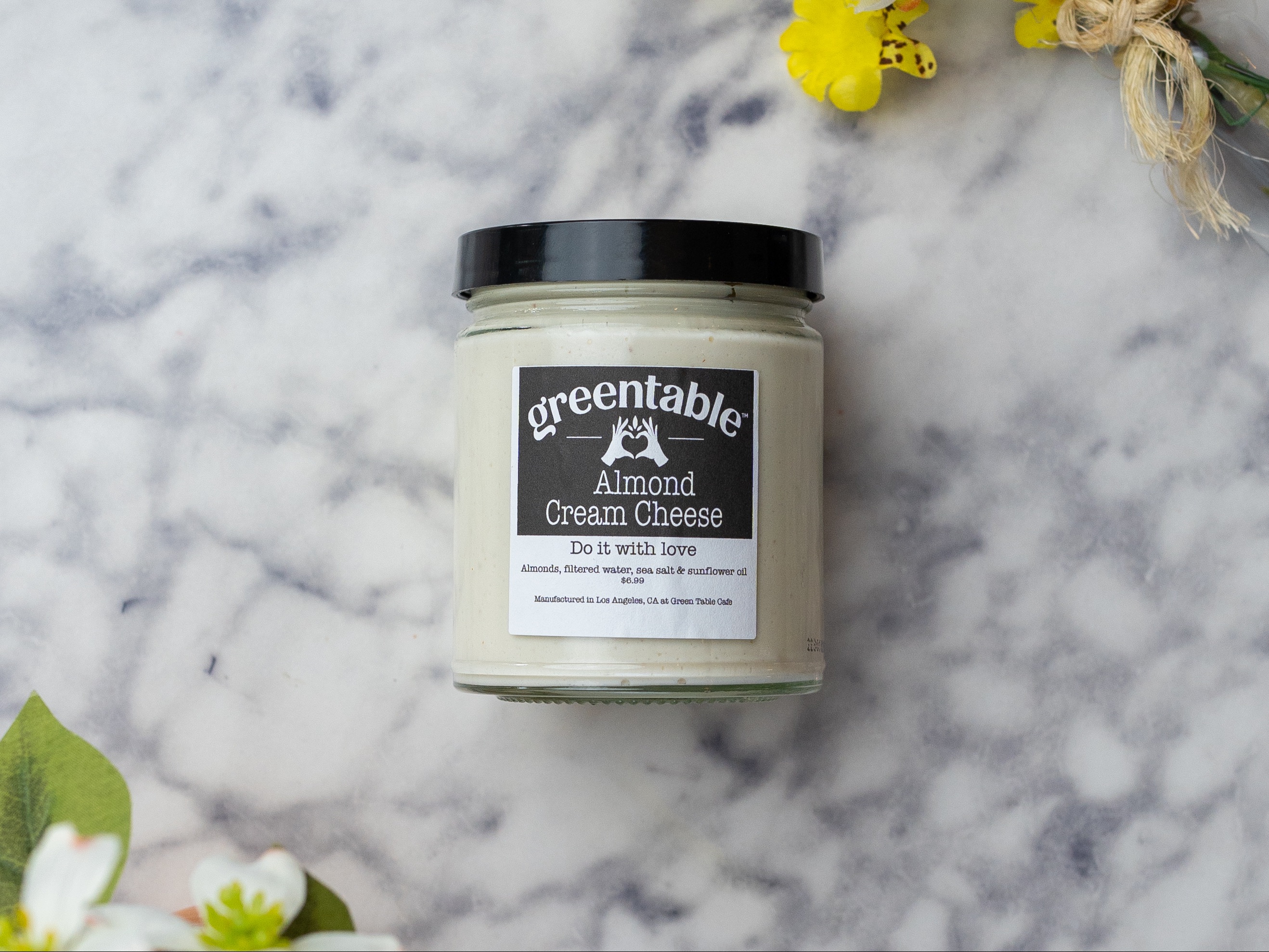 Almond Cream Cheese Jar.