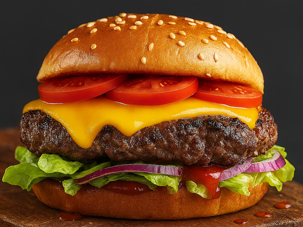 #28 Cheeseburger Combo.