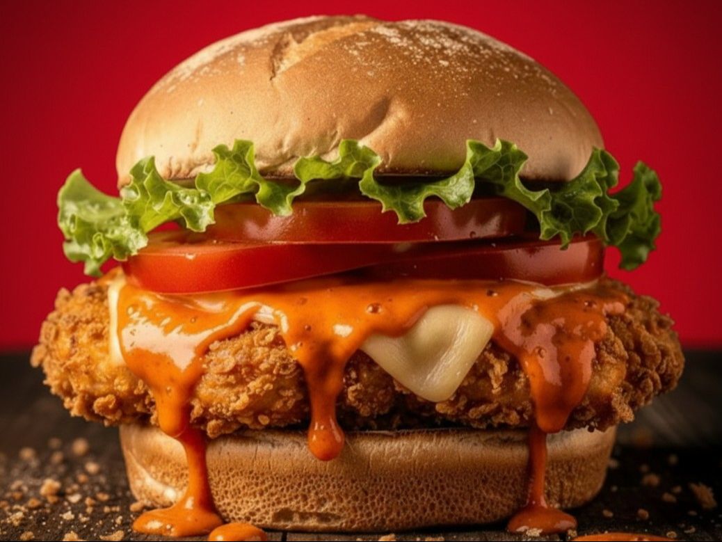Spicy Chicken Sandwich.