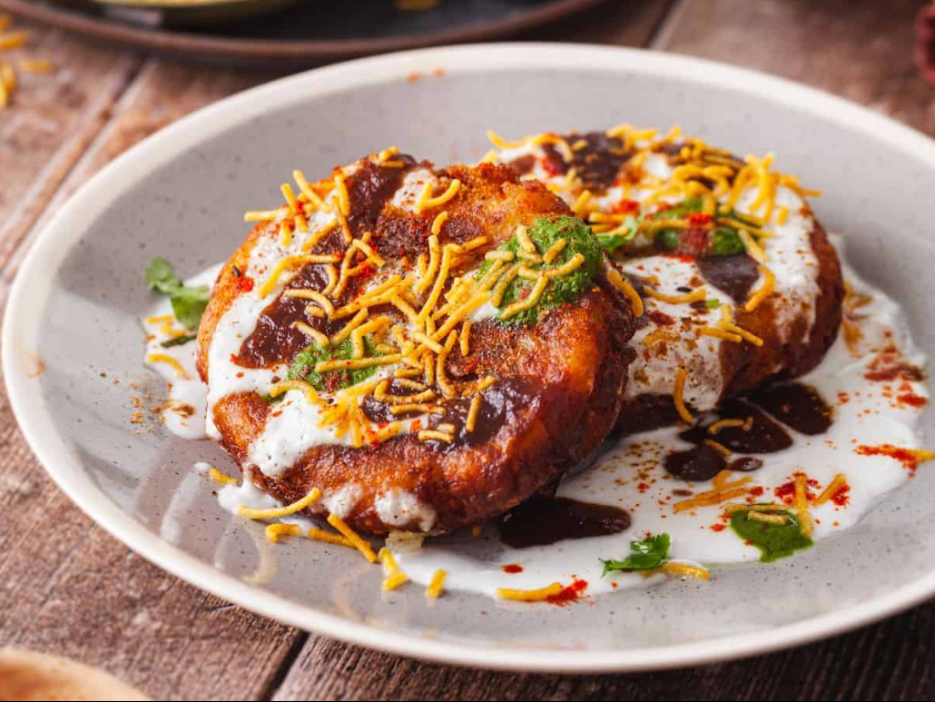 Aloo Tikki Chat.