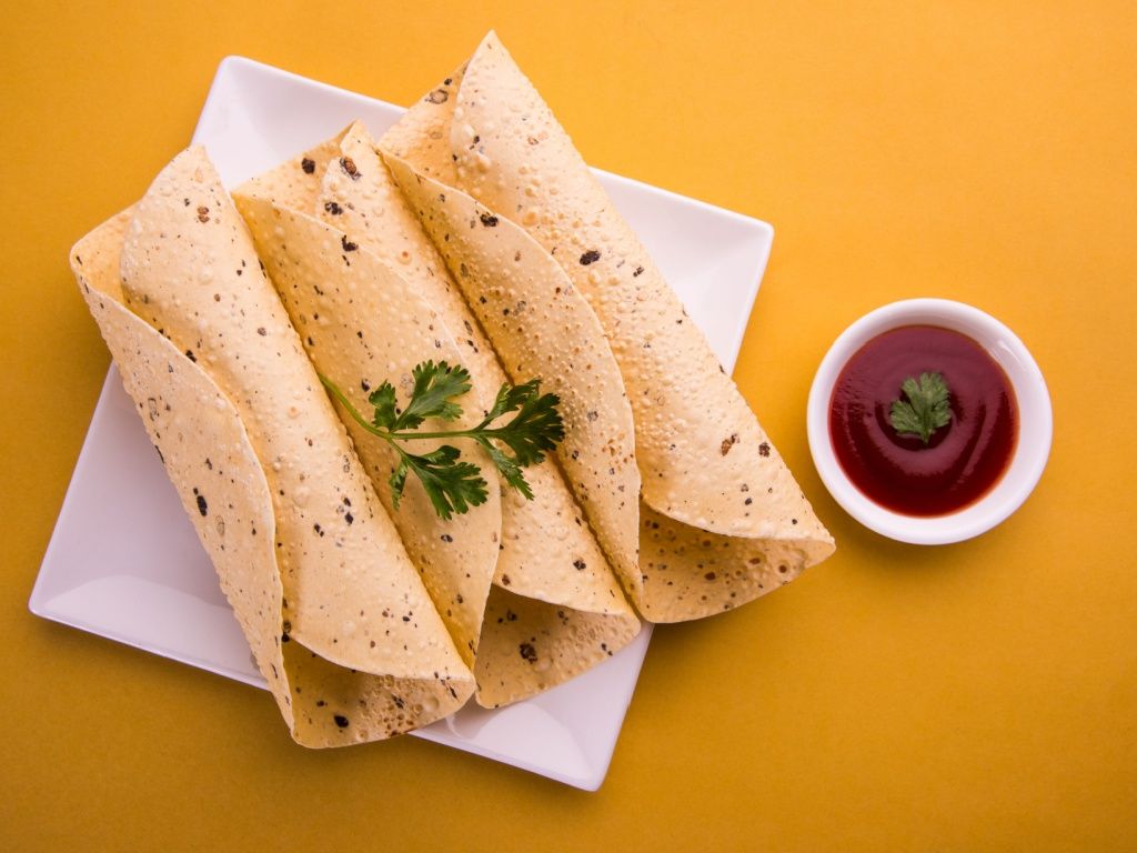 Papadum.