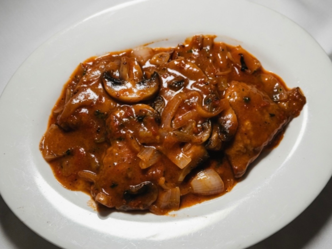 Veal Pizzaiola.