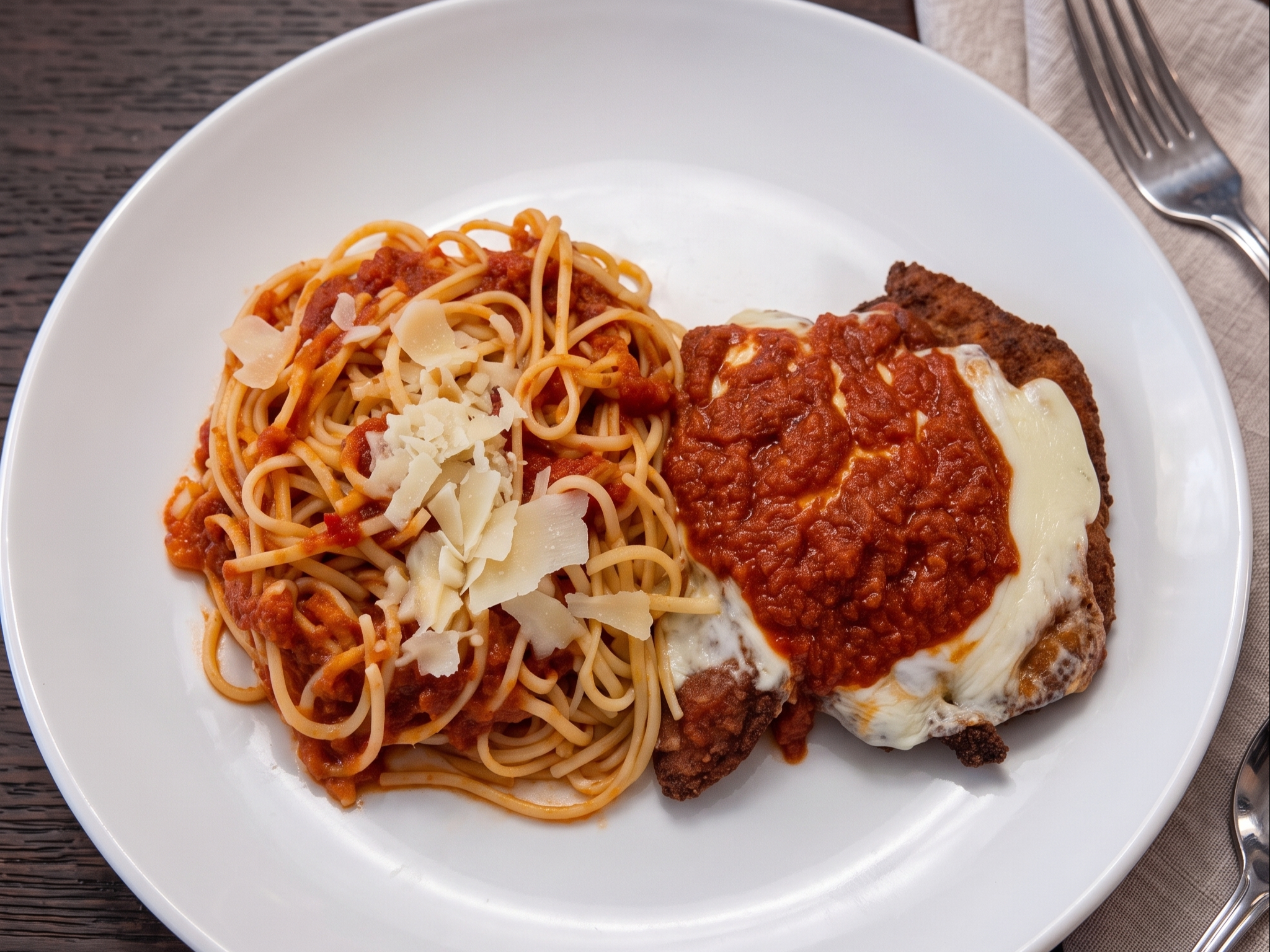 Chicken Parm In A Vodka Sauce