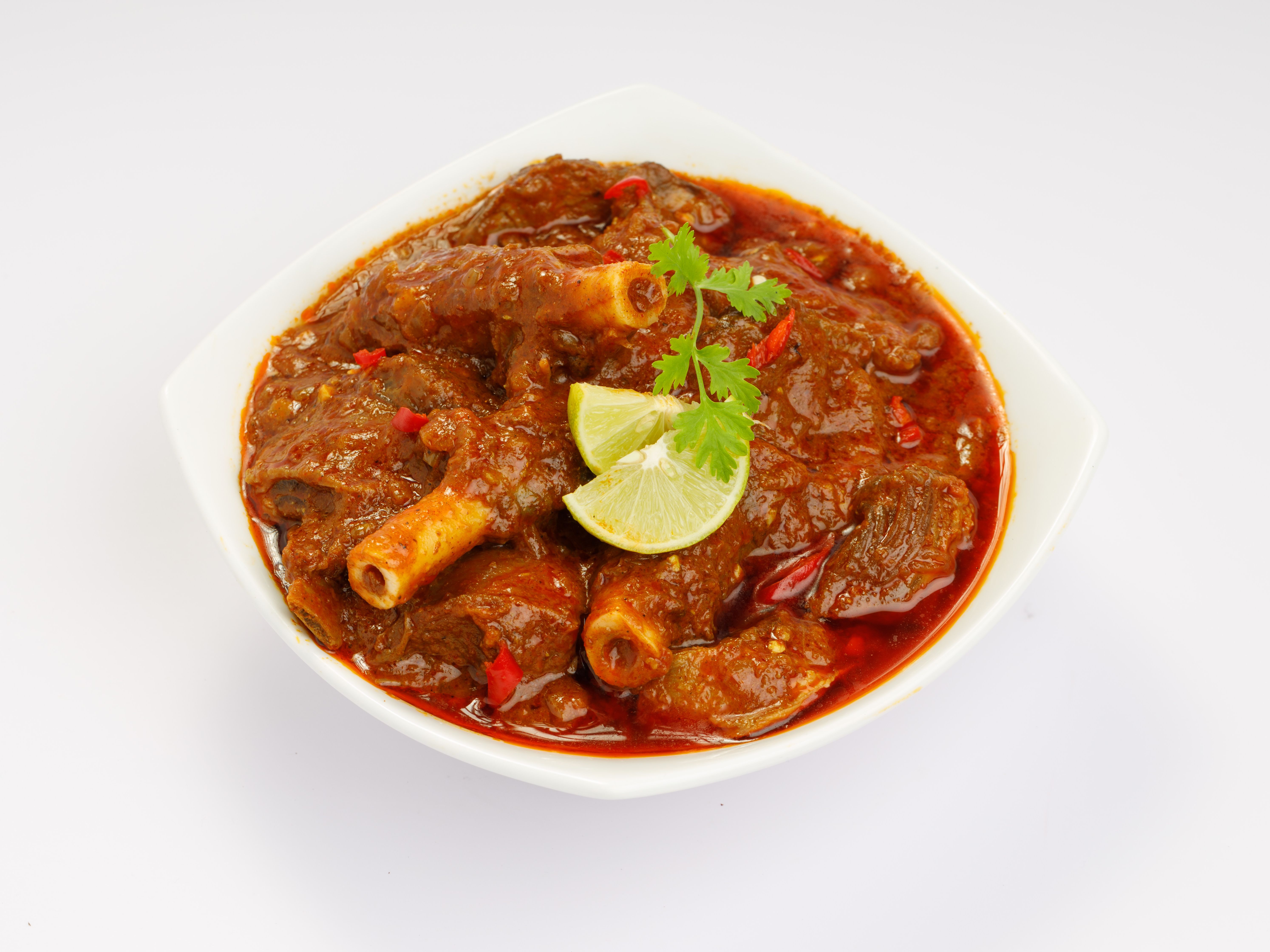 Spicy Goat Curry.