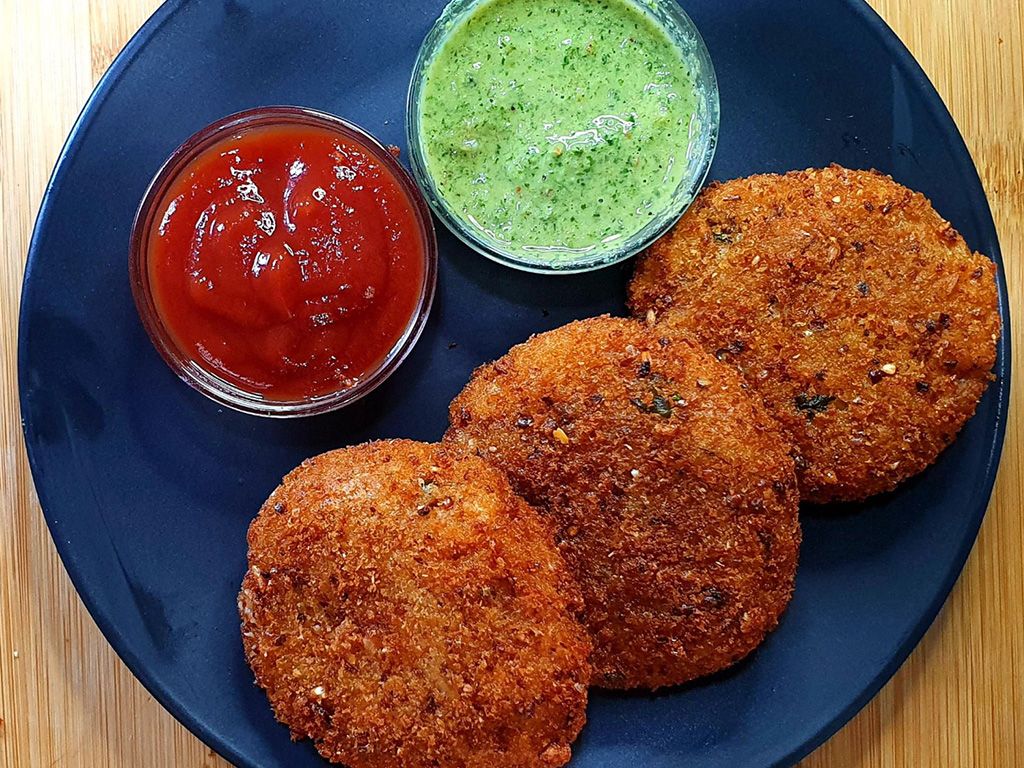 Paneer Cutlet  (Small Tray- Serves 10-12 People).