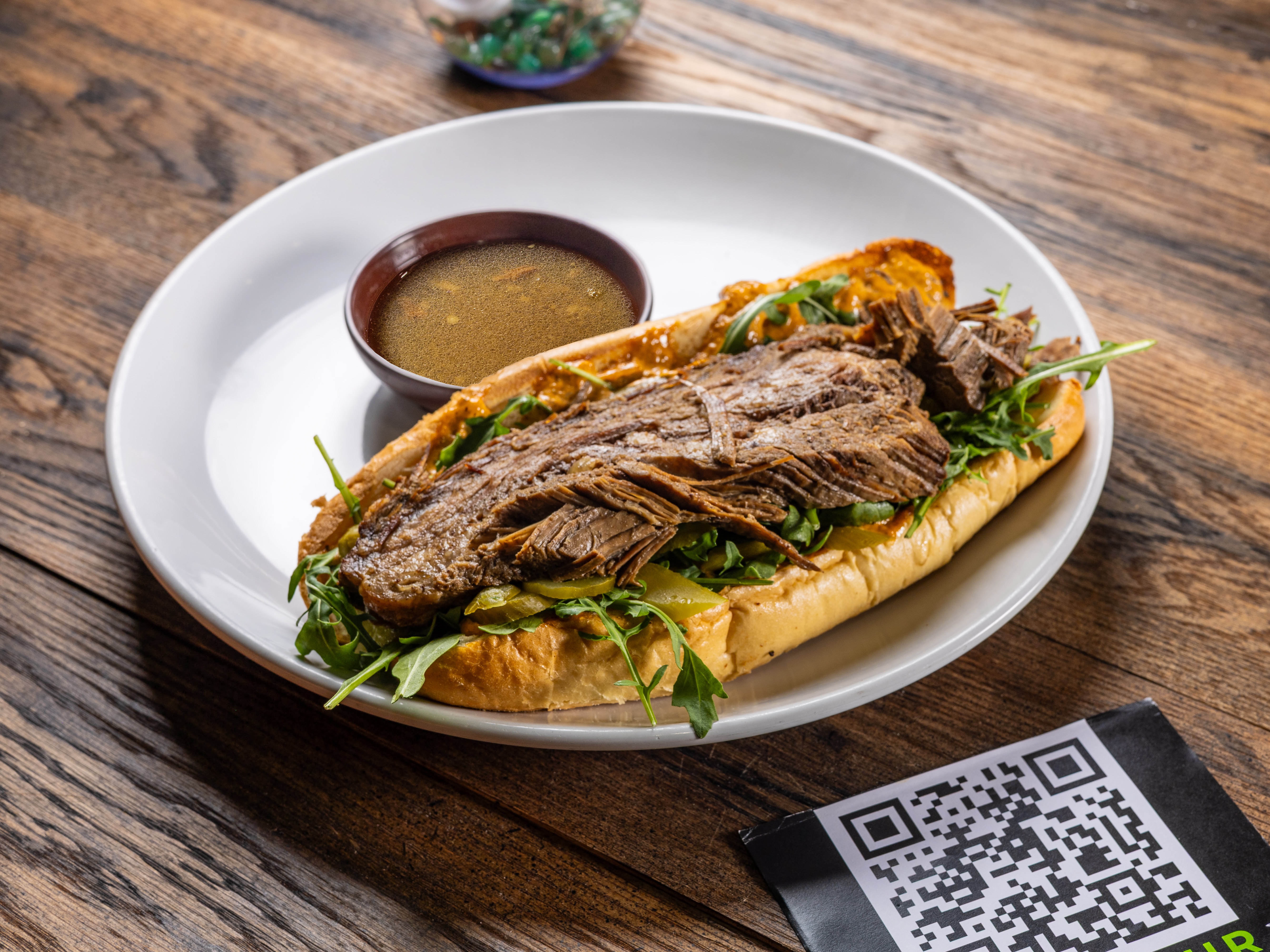 Brisket Sandwich.