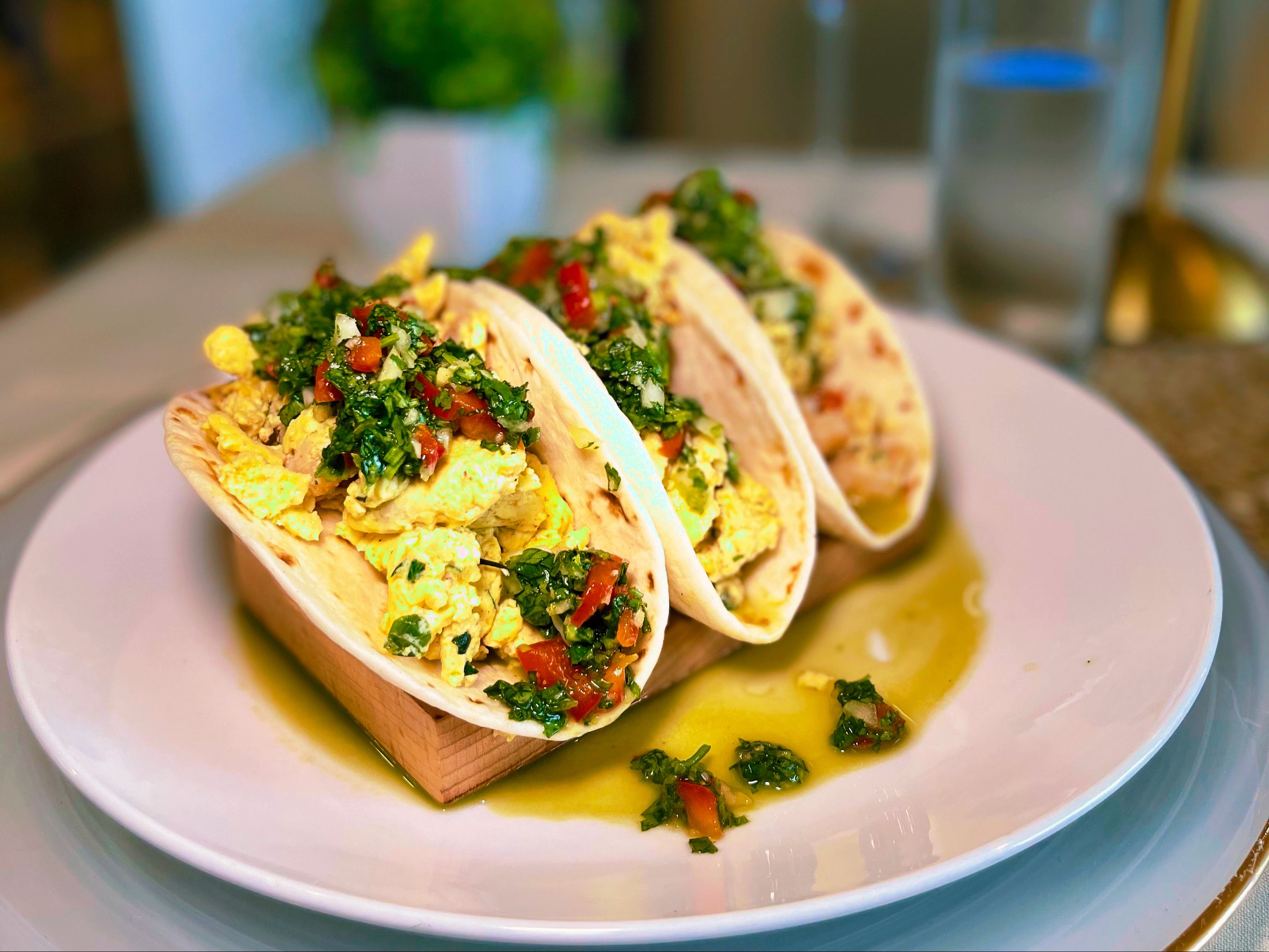Breakfast Tacos (Shrimp).