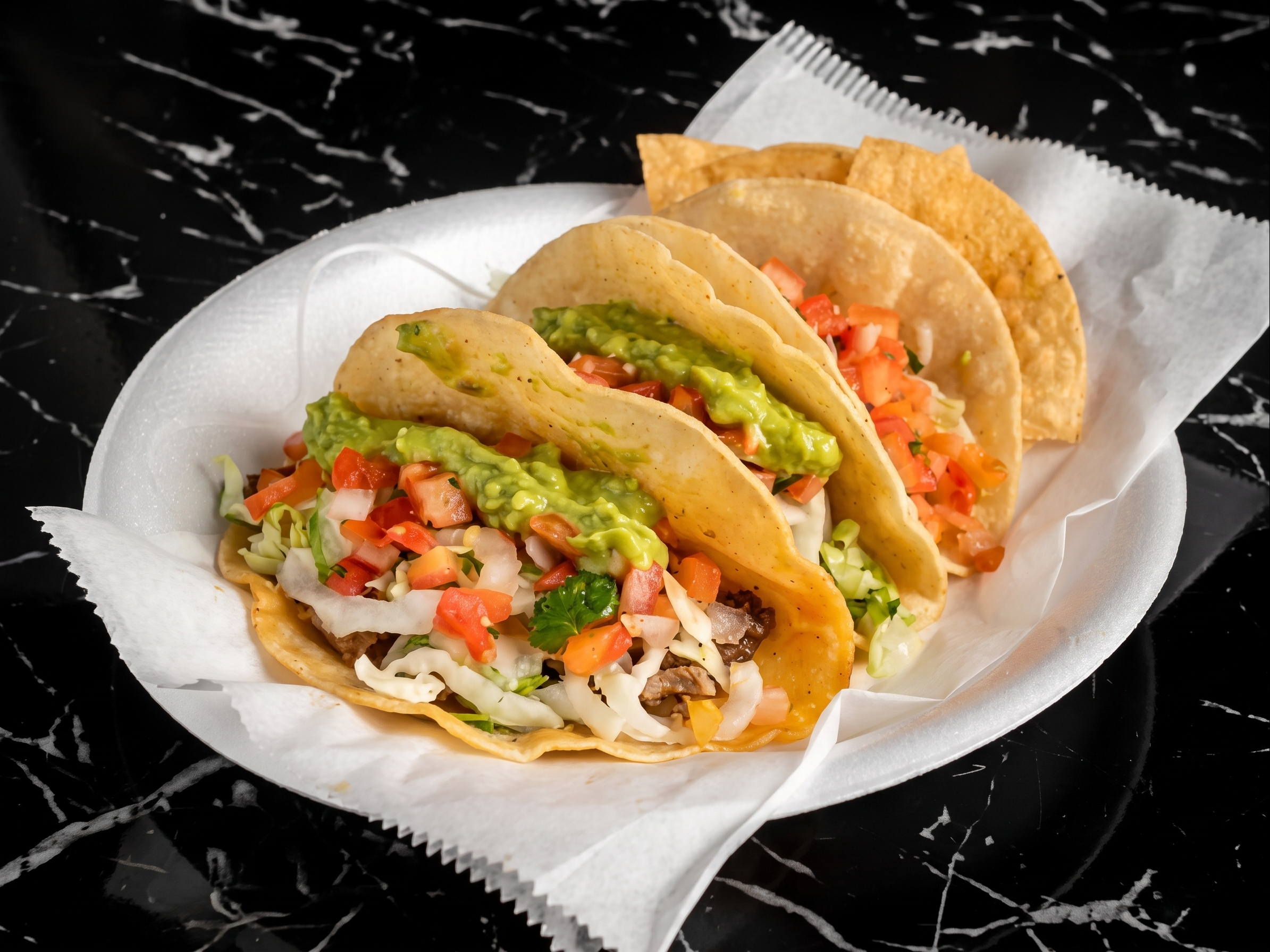 Carne Asada Soft Taco.