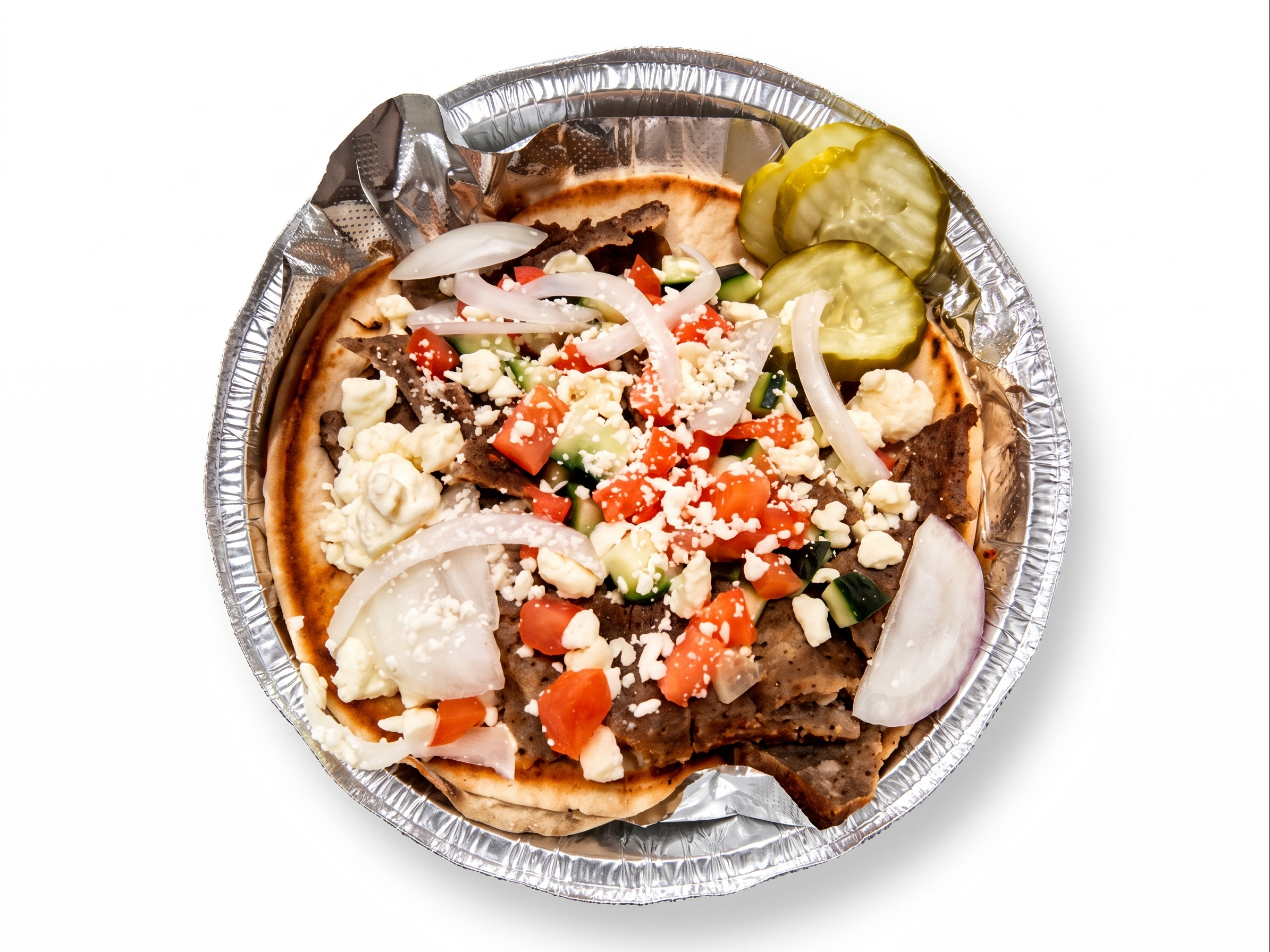 Gyro Sandwich.