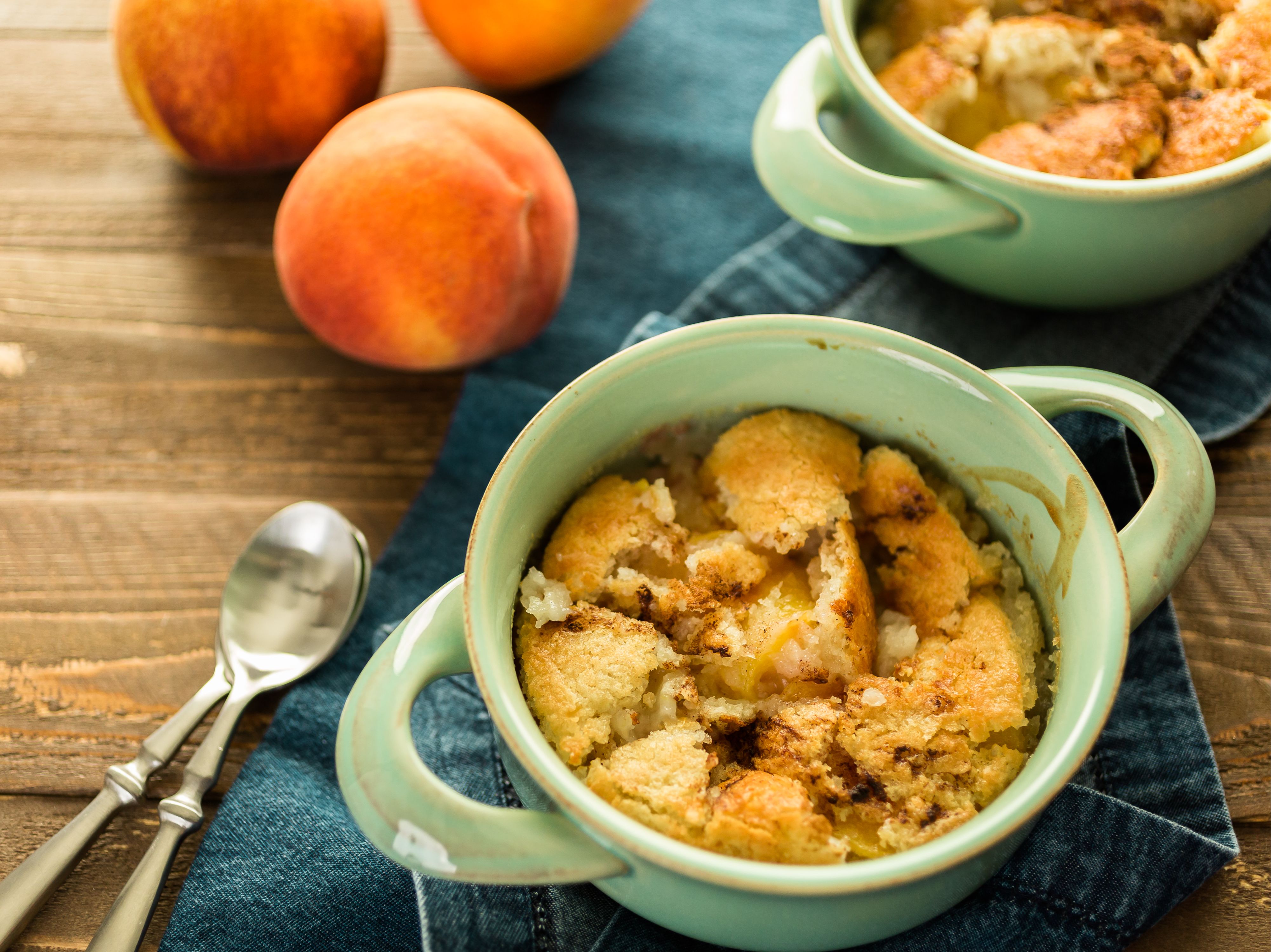 Peach Cobbler.