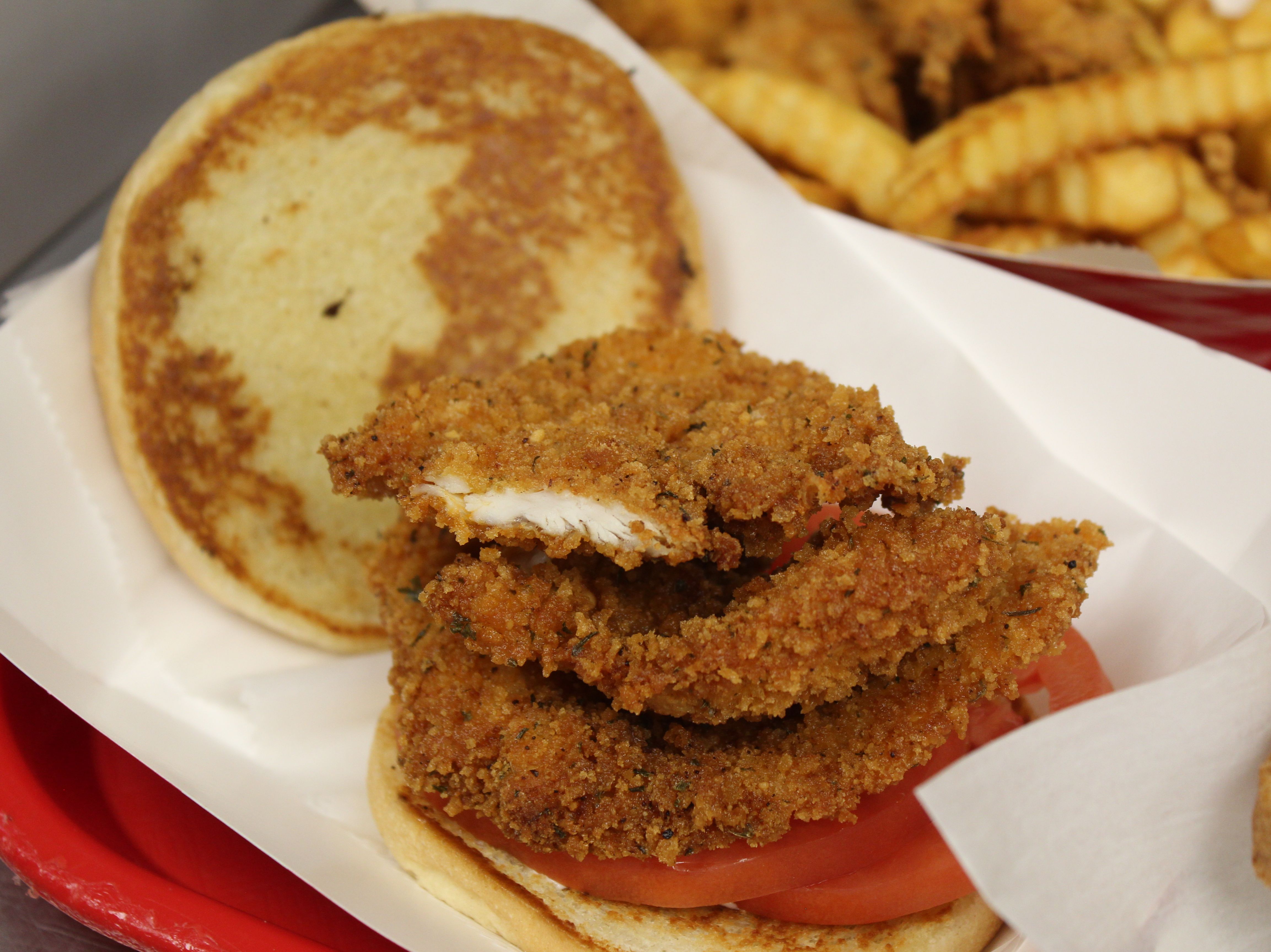 Crispy Chicken Sandwich.