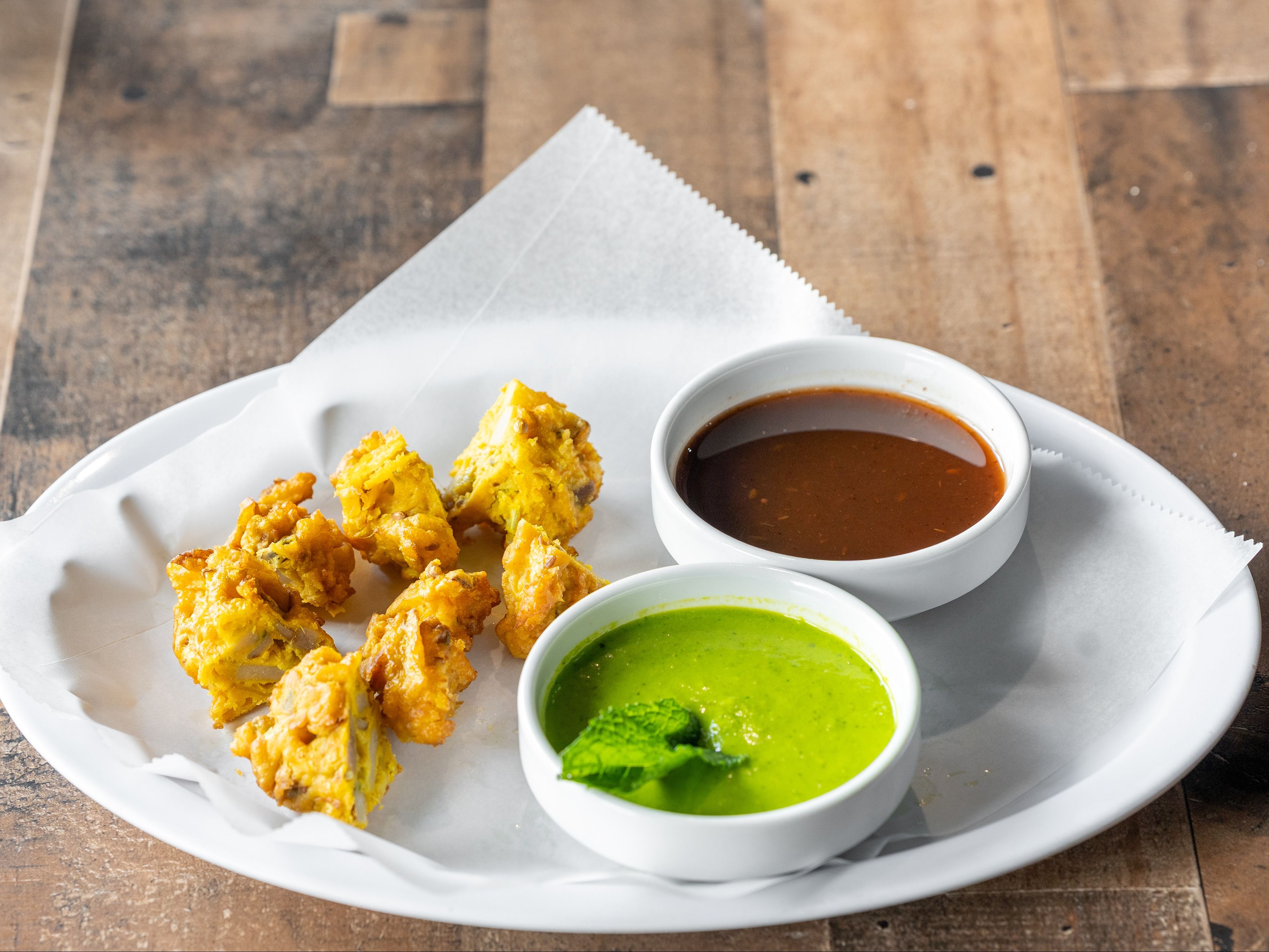 Vegetarian Pakora.