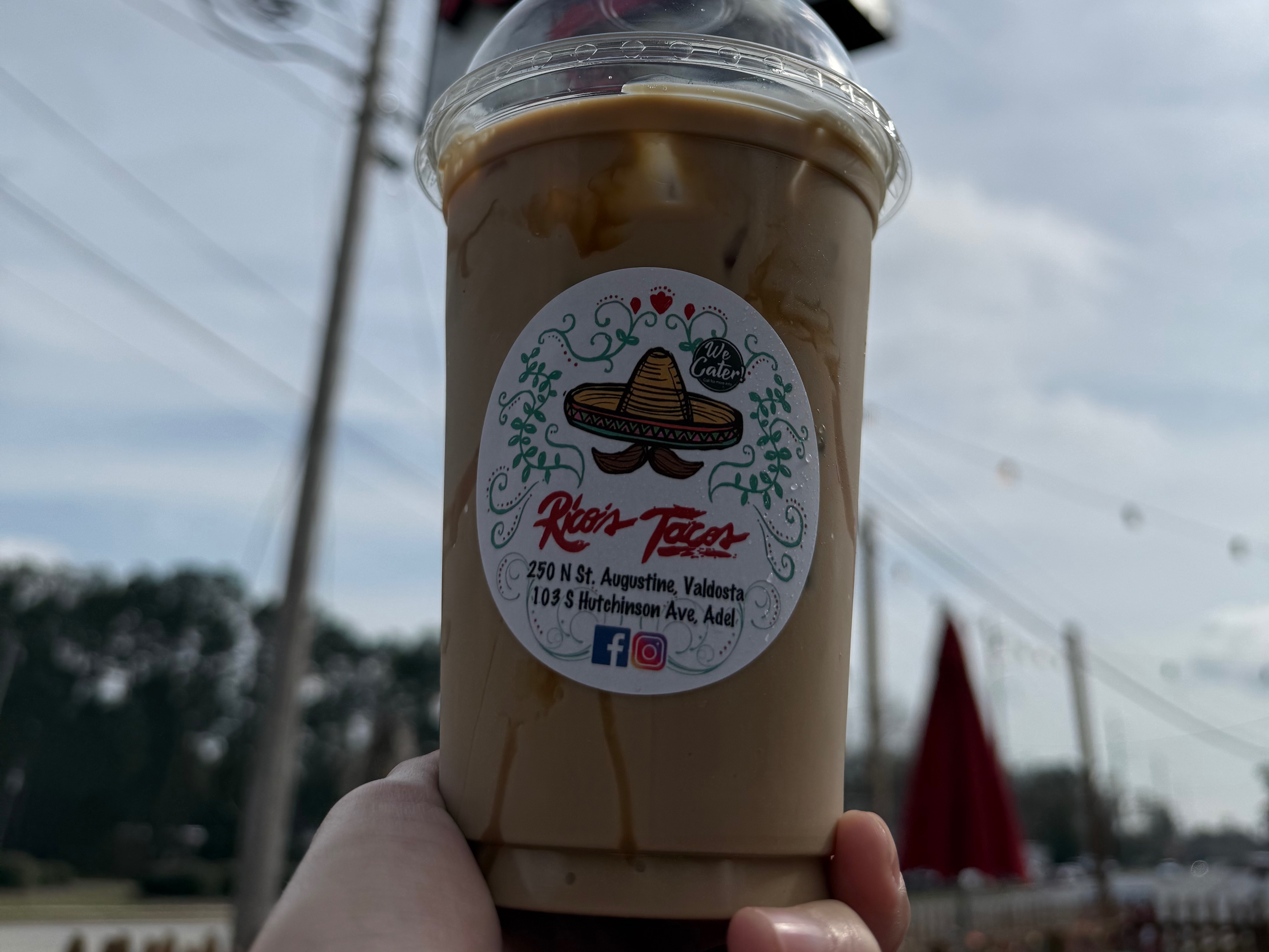Horchata Ice Coffe Regular 16oz.
