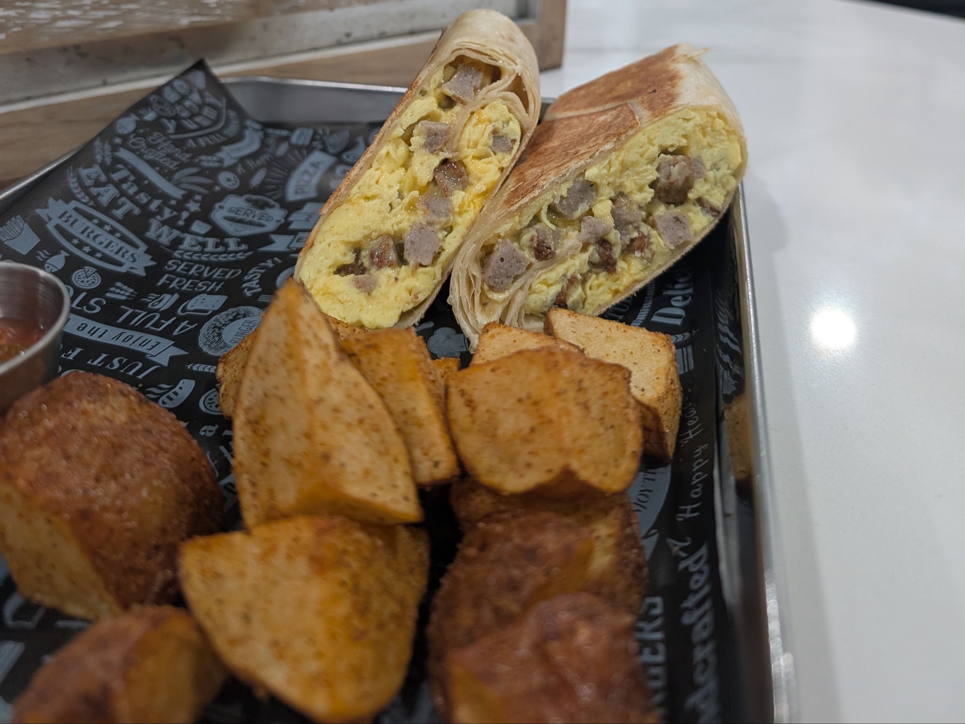 Breakfast Burrito.
