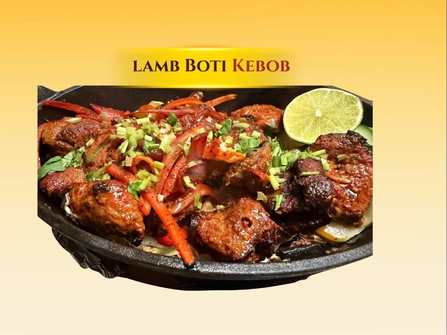 3. Boti Kebab.