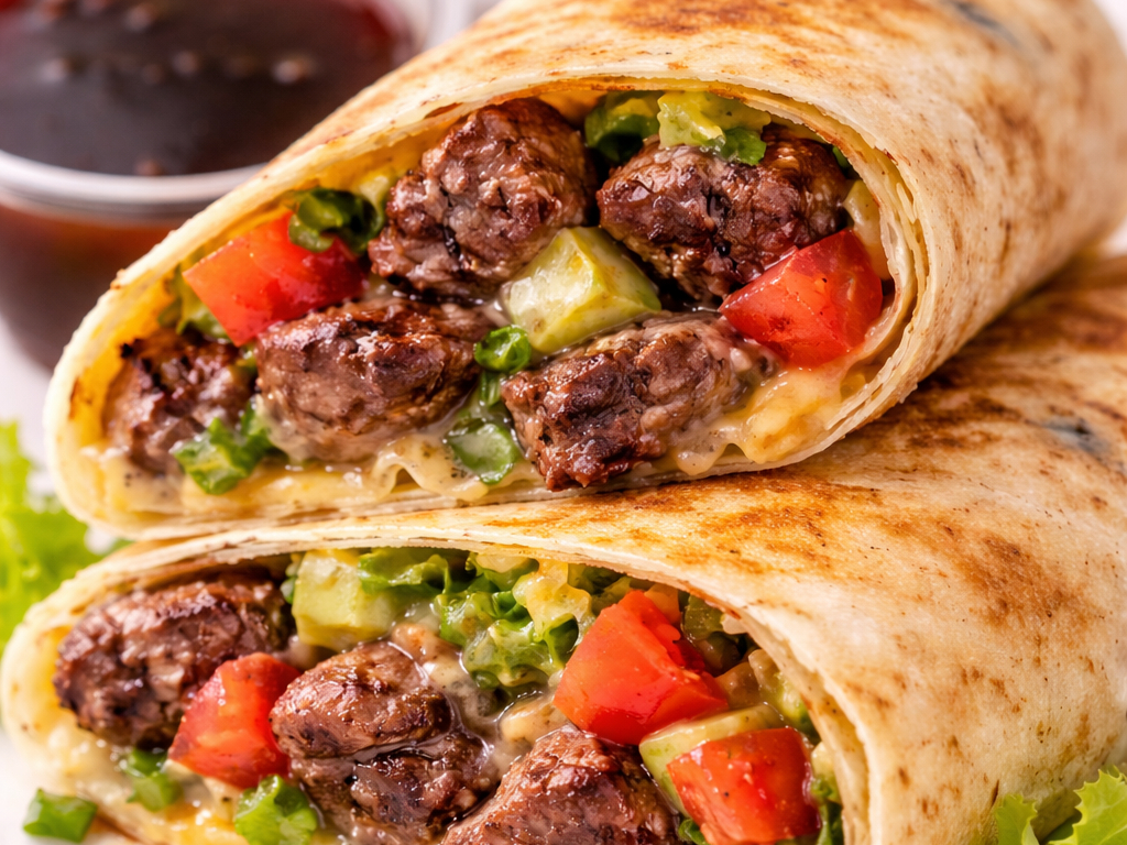 2.Beef Wraps.