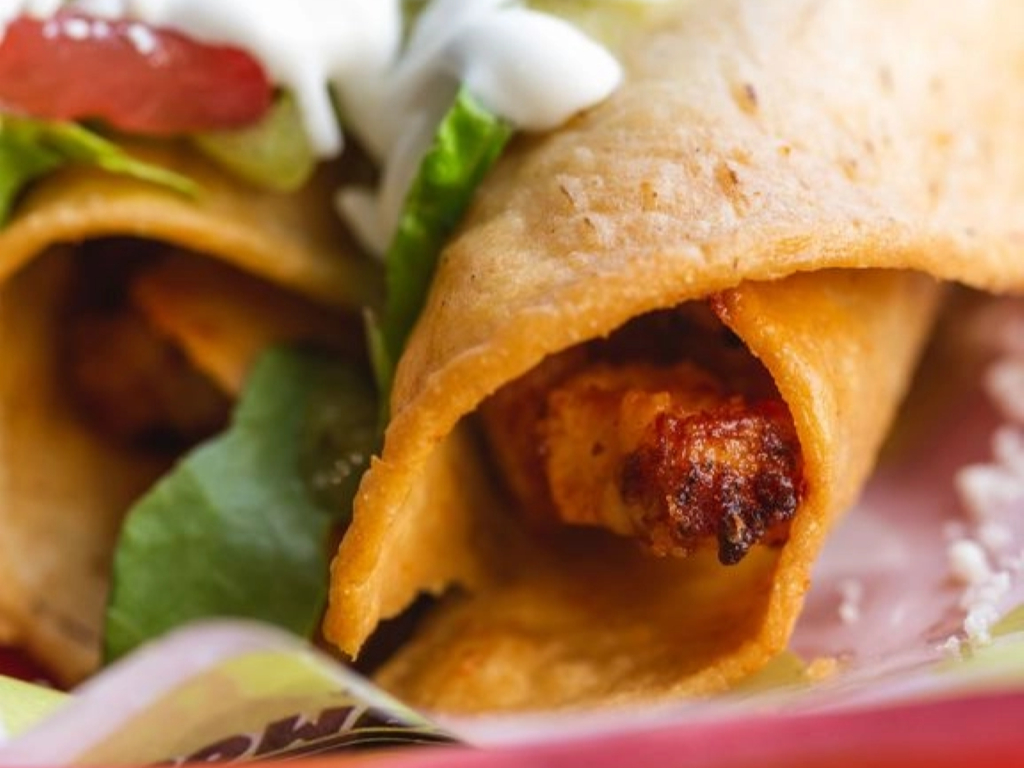 Chicken Taquitos (Flautas).