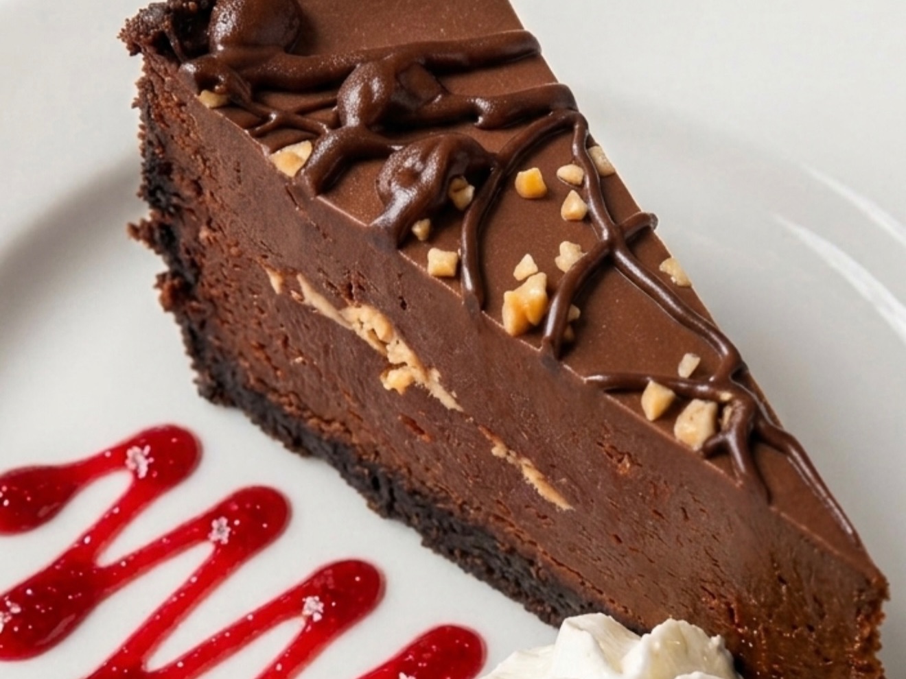 Chocolate-Chocolate Cake.
