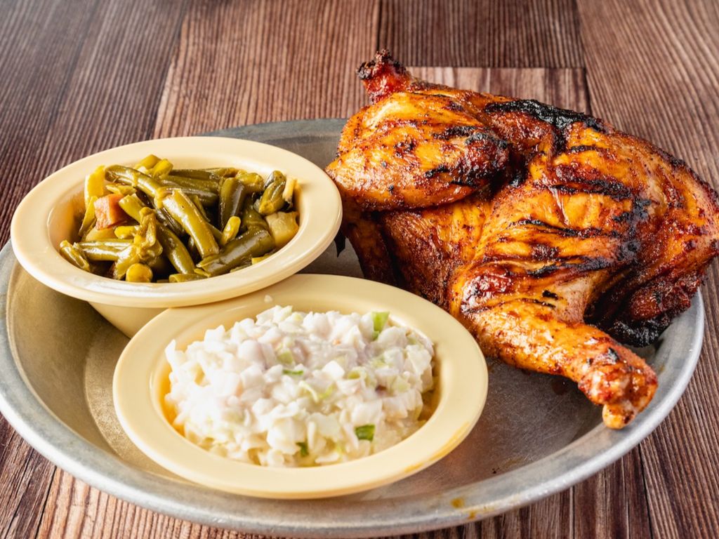Half Chicken Plate.
