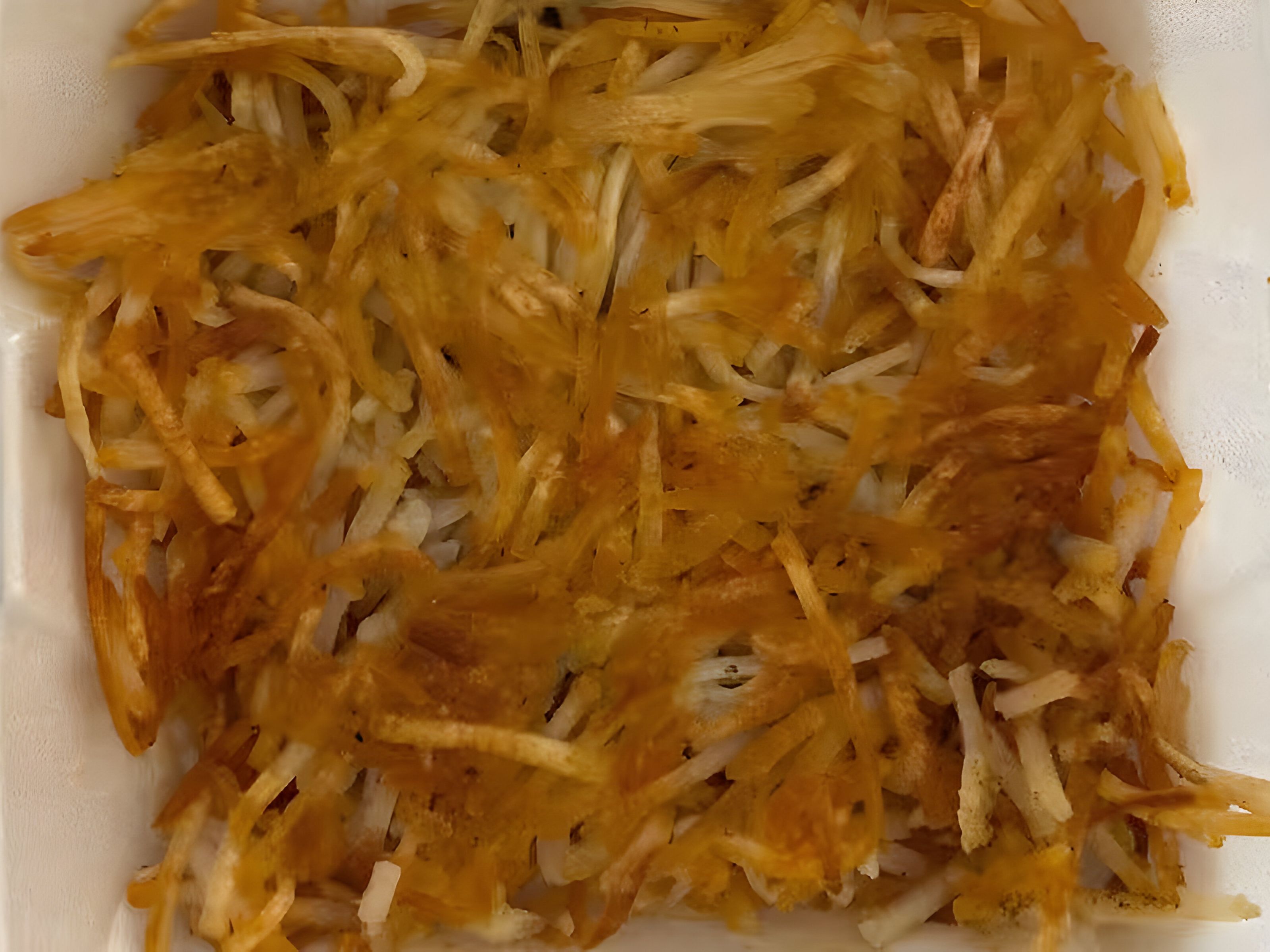 HASH BROWNS.