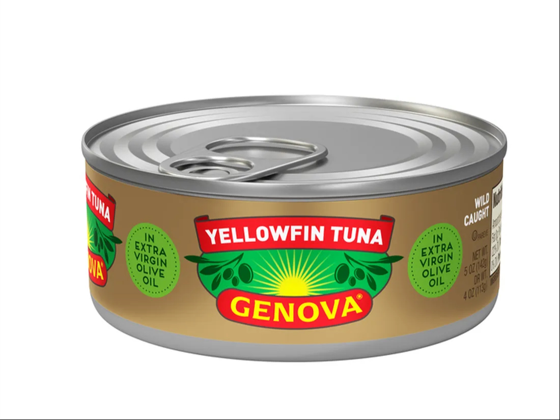 Genova Yellowfin Tuna in Extra Virgin Olive Oil.