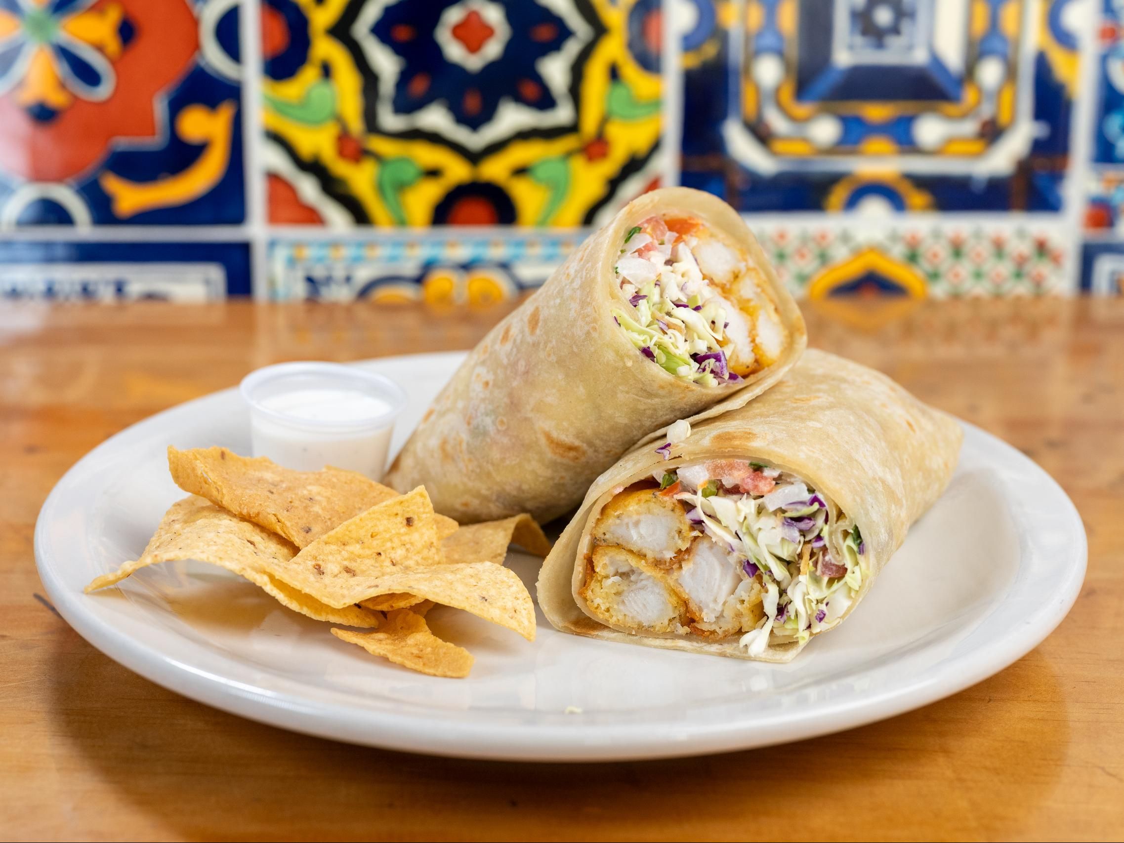 Fish Burrito.