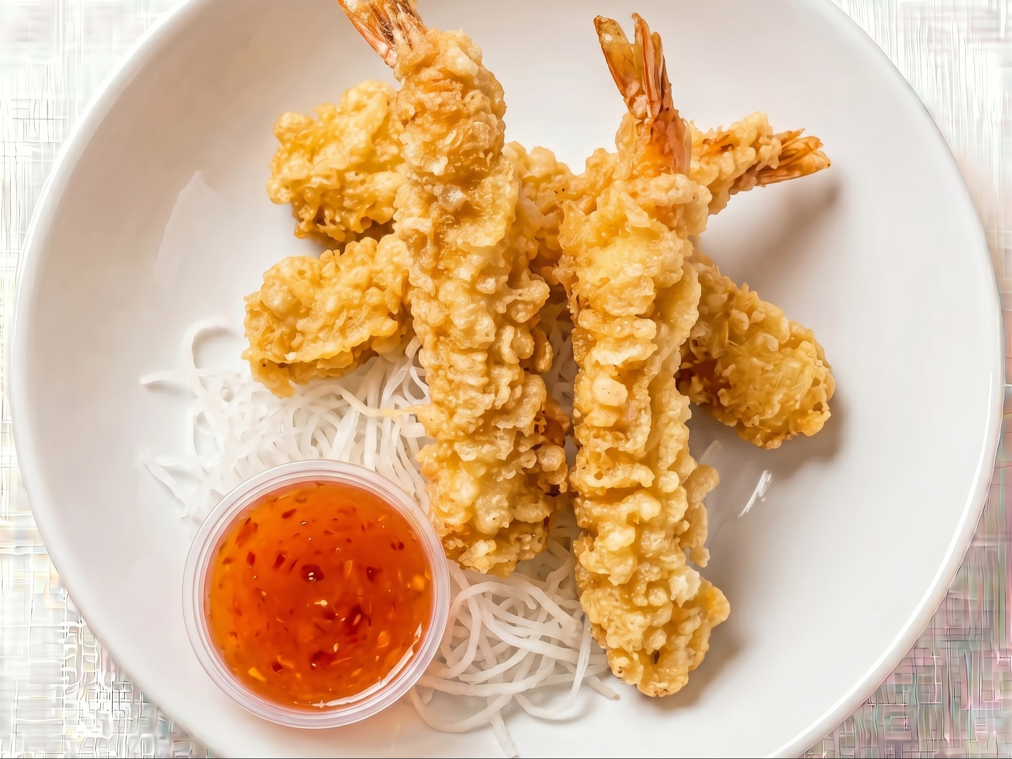 Shrimp Tempura.