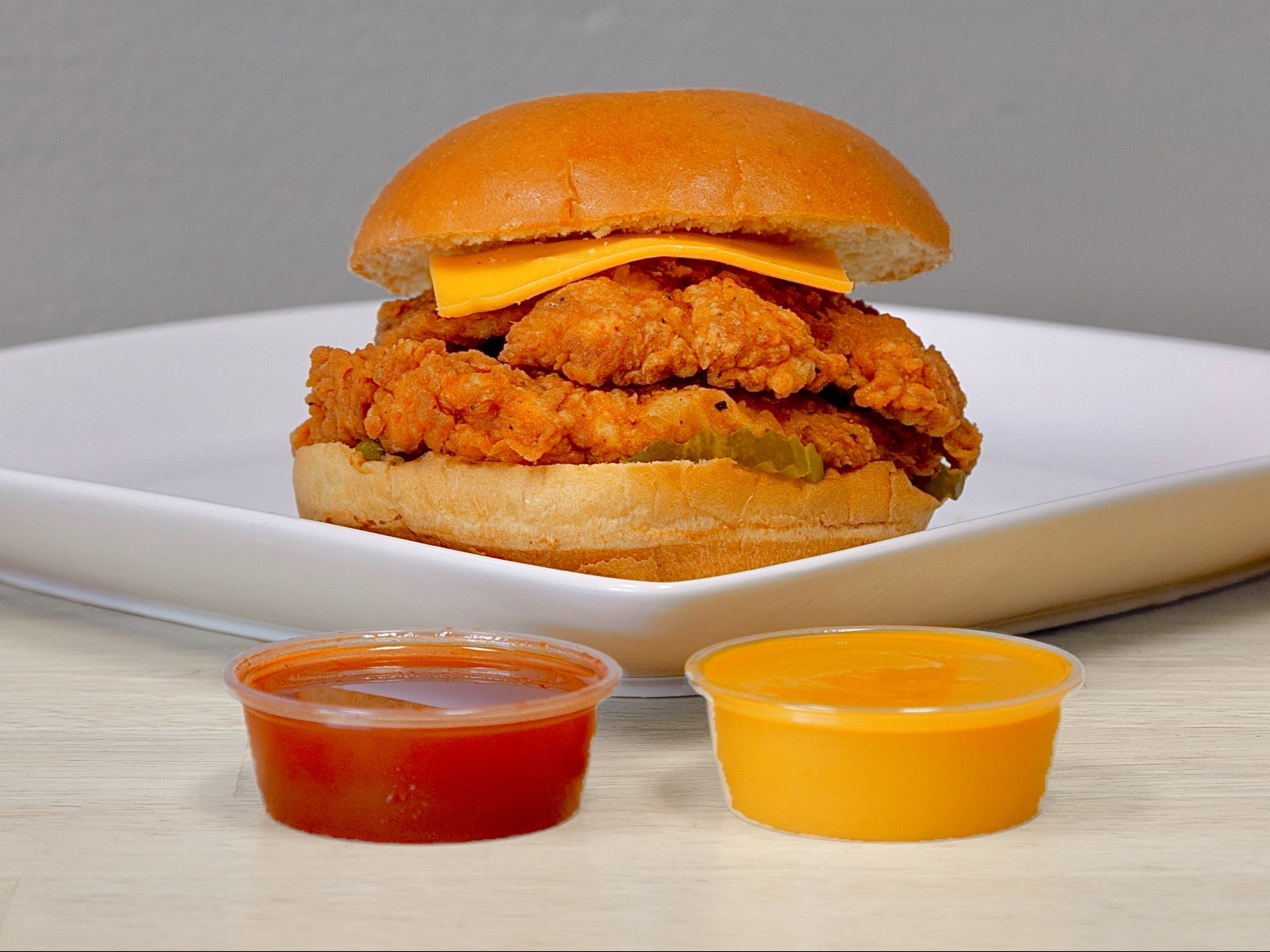 Regular Chicken Sandwich Only.