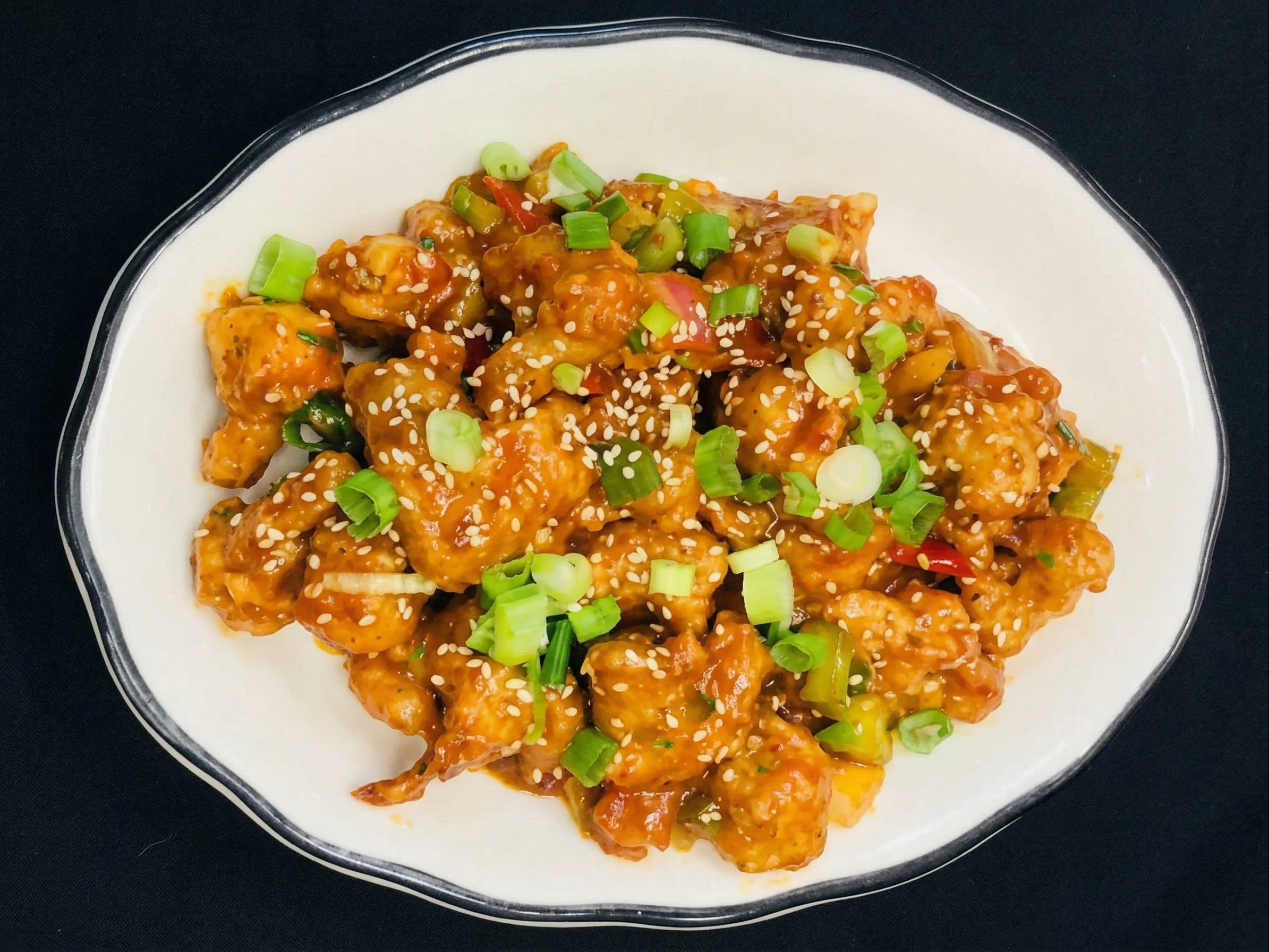 Chicken Manchurian.