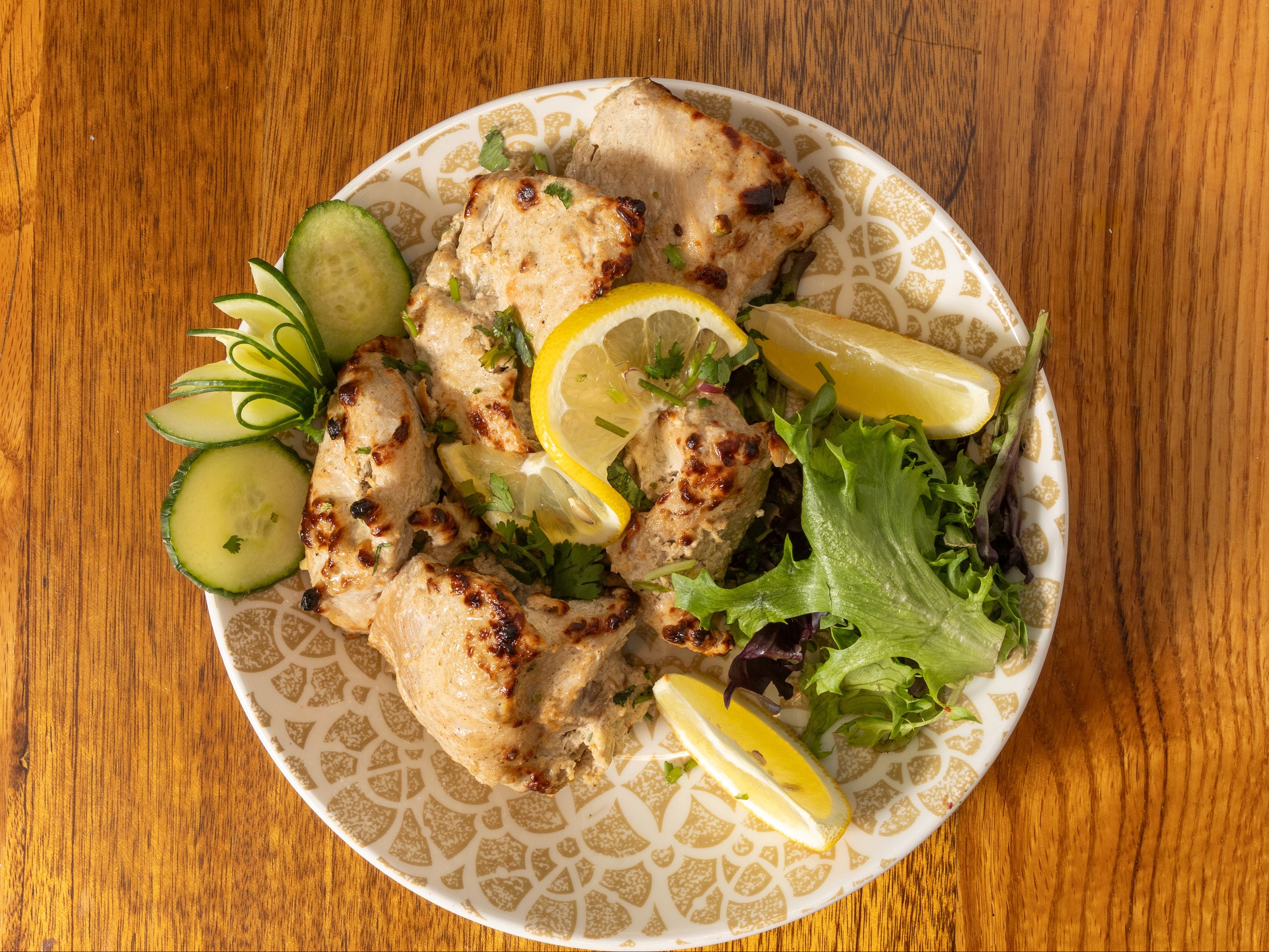 Malai Chicken Kabab.