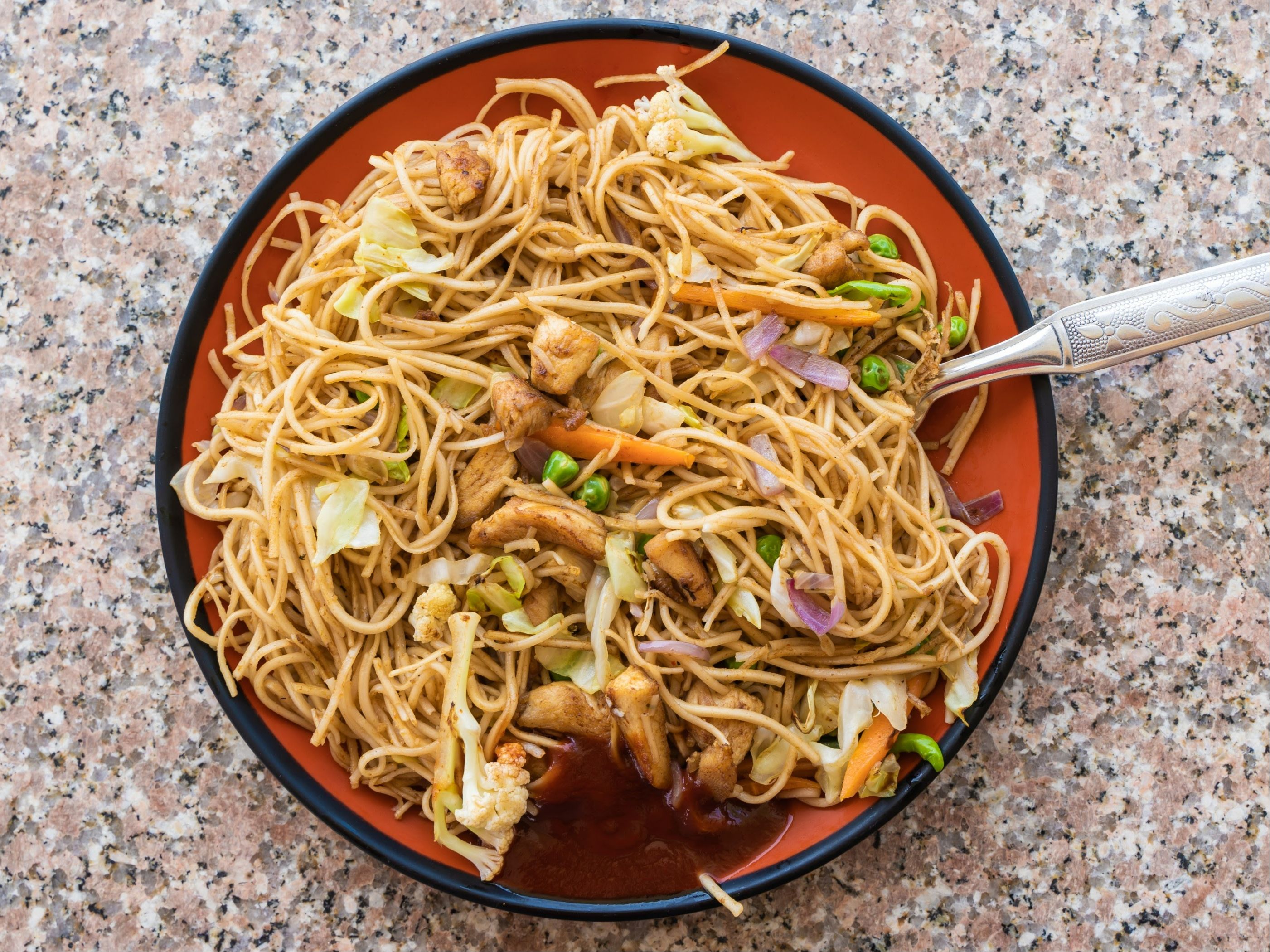 Gravy Chicken Chowmein.