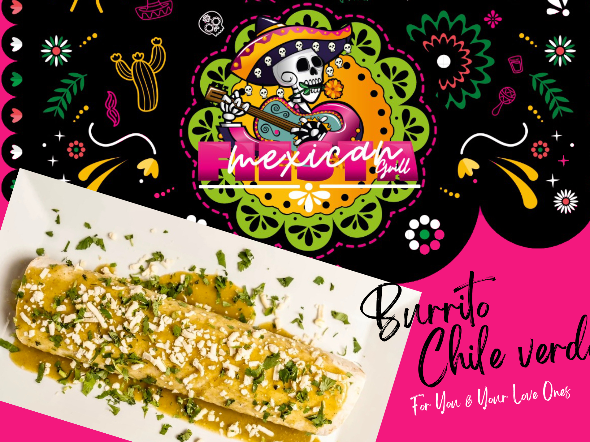 CHILE VERDE BURRITO