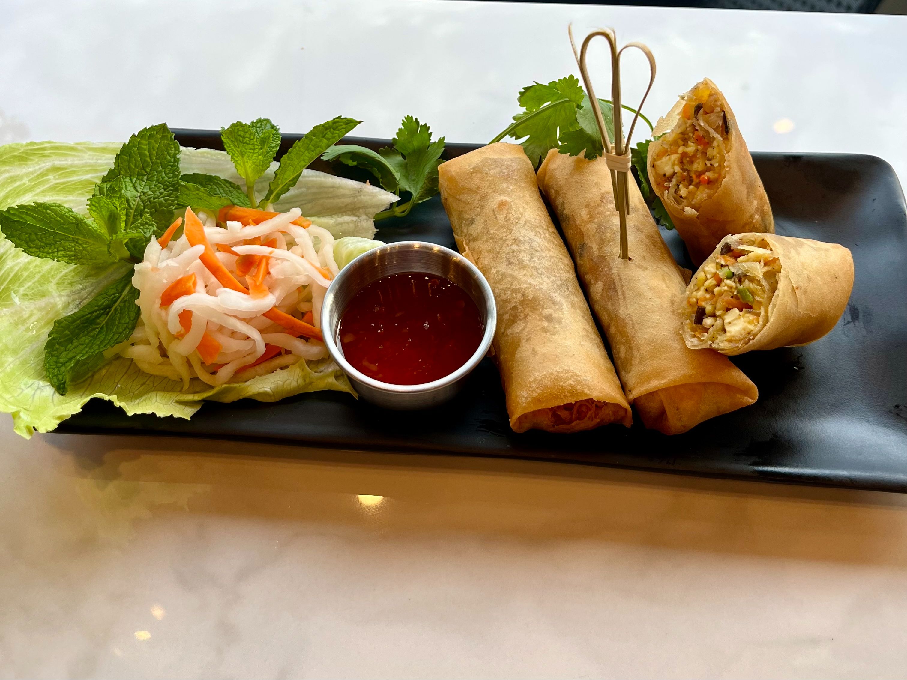 Vegetarian Spring Rolls - Vietnamese (3Pcs) - Cha Gio Chay.