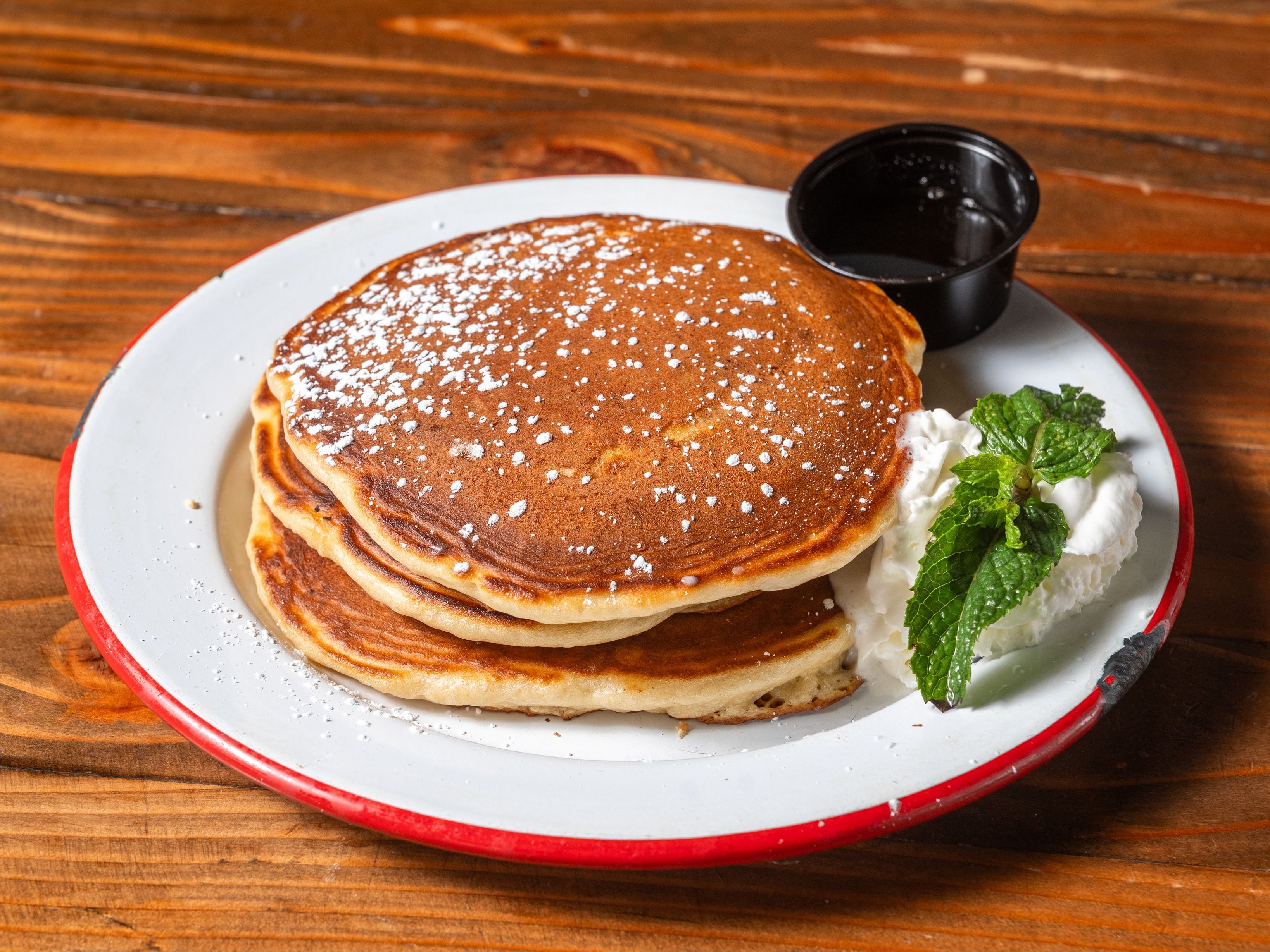 Plain Pancake Stack.