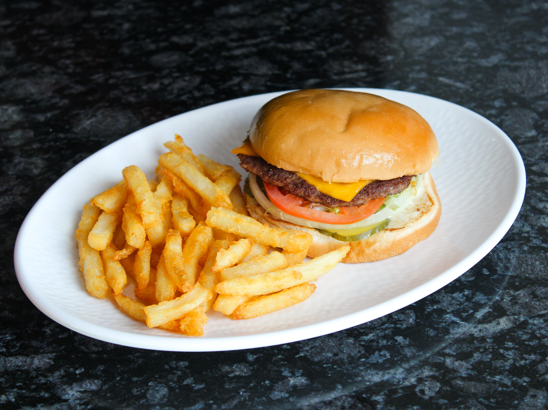 Double Cheese Burger.