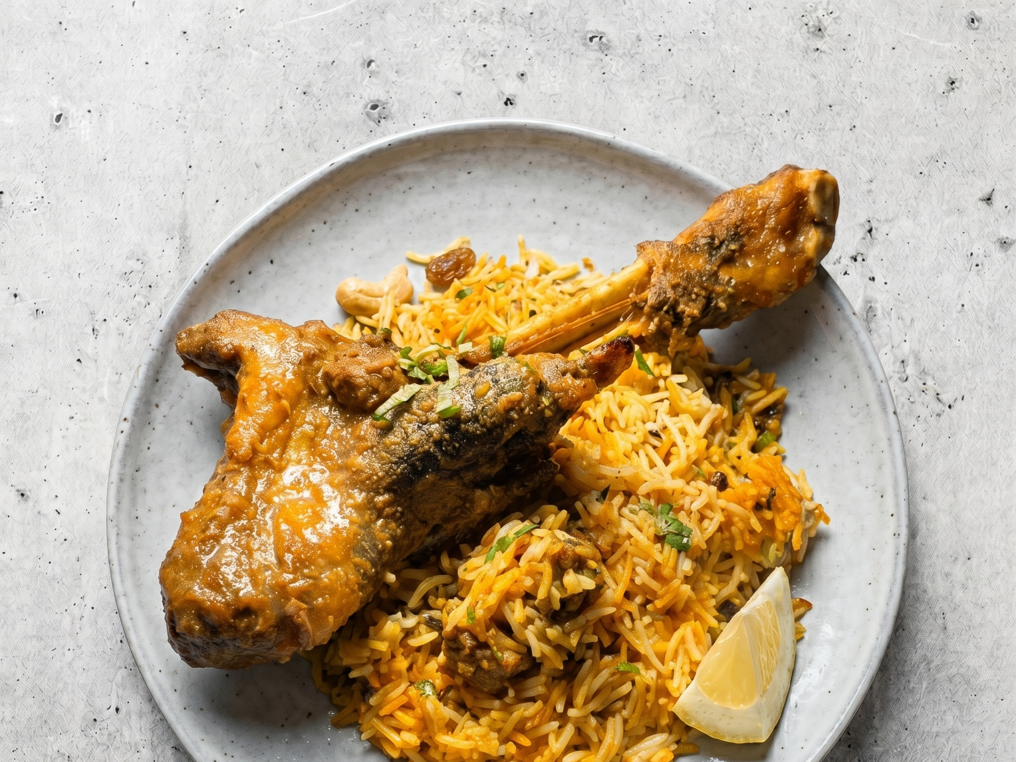Lamb Biryani.