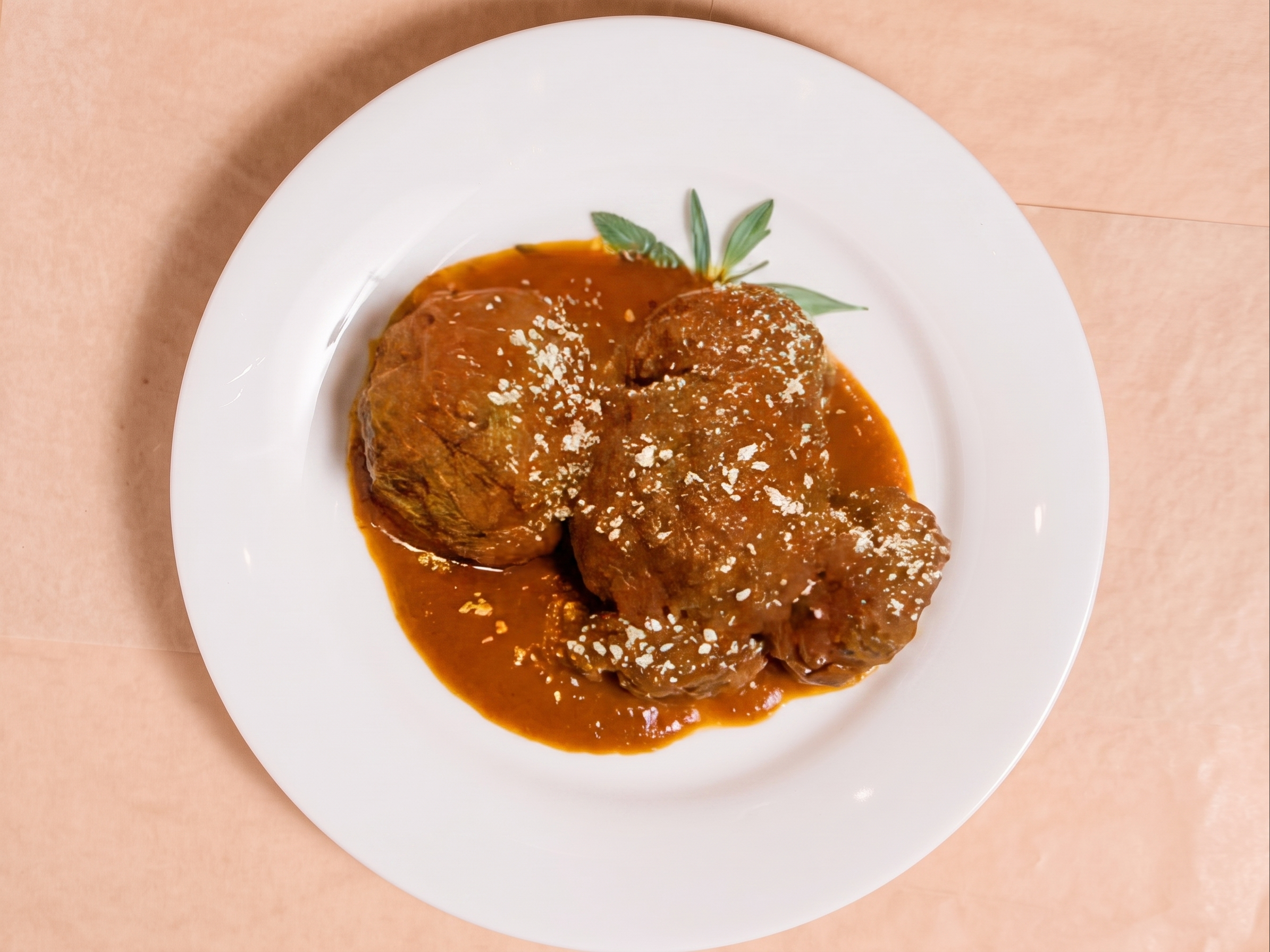 Meatballs in Marinara Sauce Pan